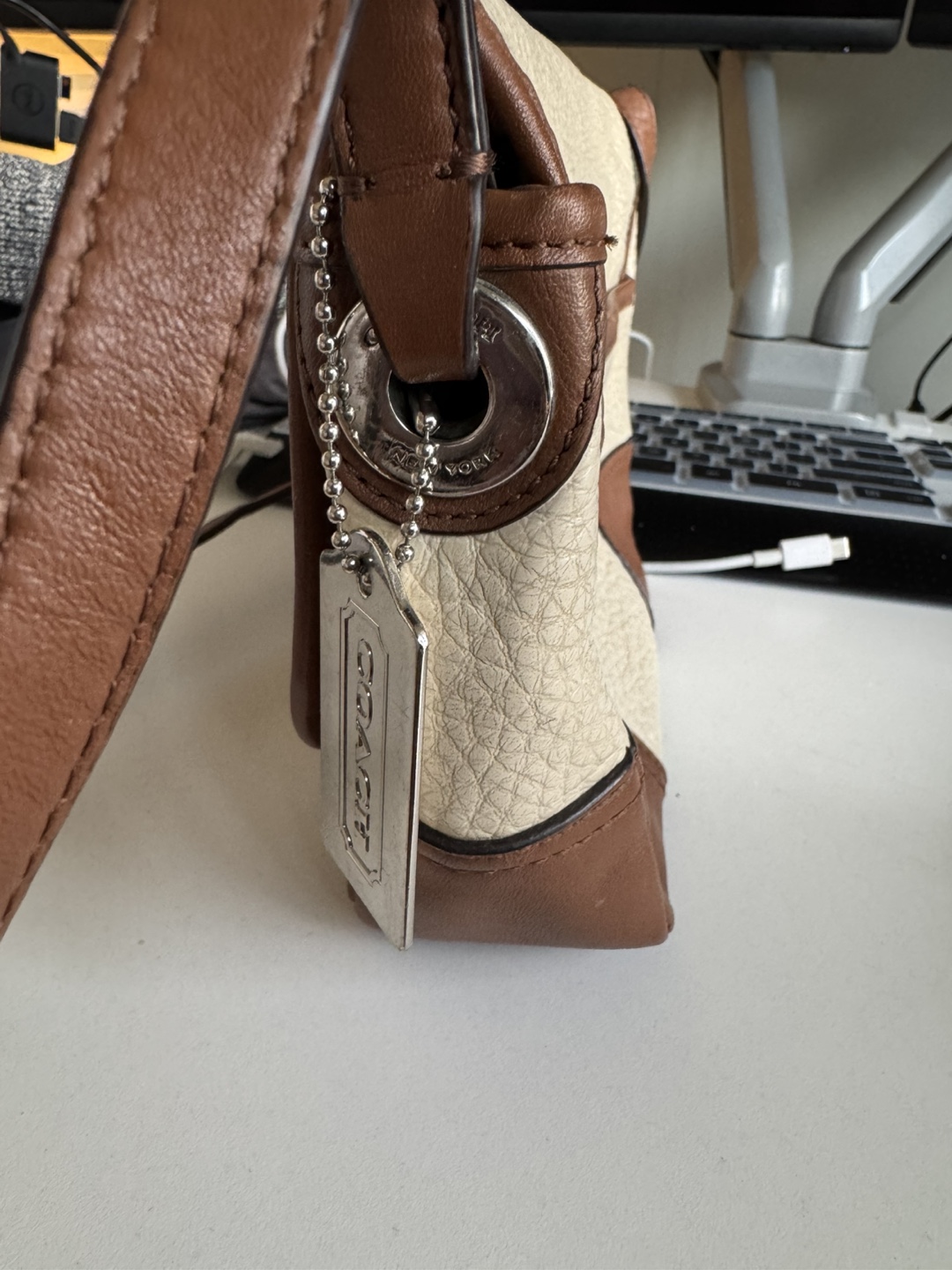 Coach Leather Crossbody Bag