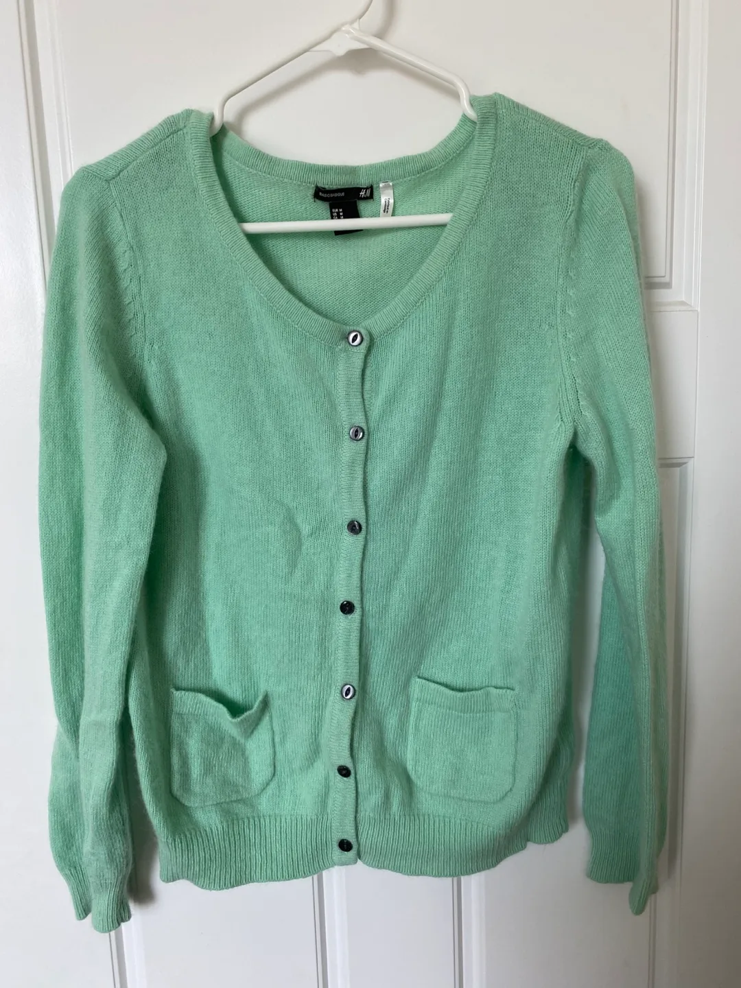 Mint Green H&M Cardigan - Size Medium thumbnail