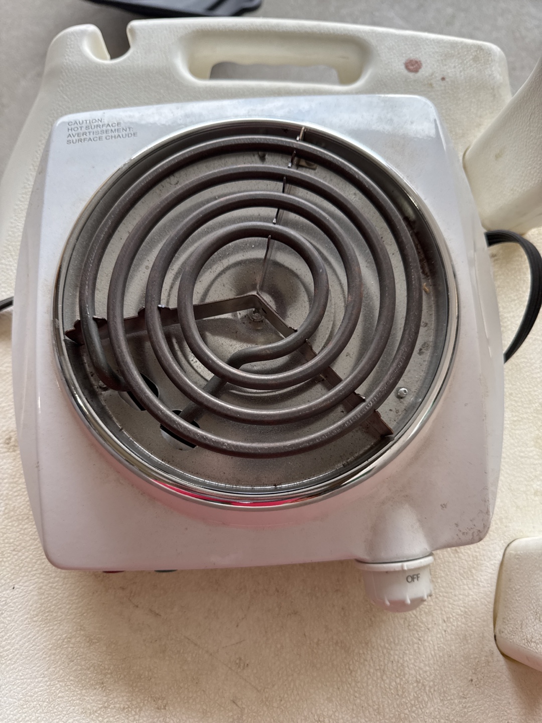 Salton Single Electric Hot Plate