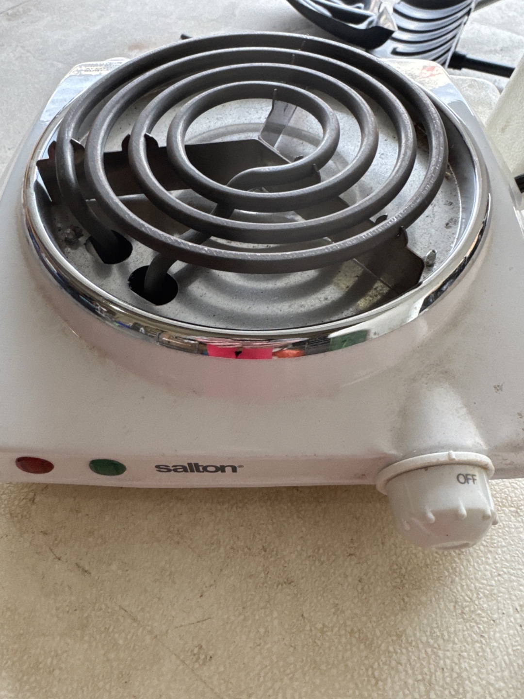 Salton Single Electric Hot Plate - photo 2
