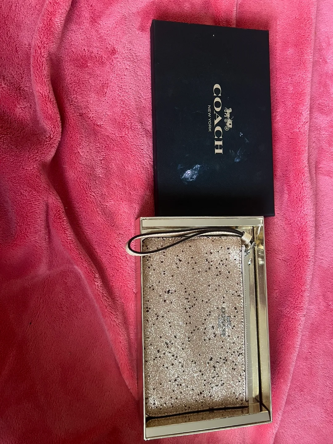 Coach Glitter Wristlet Clutch (negotiable) thumbnail
