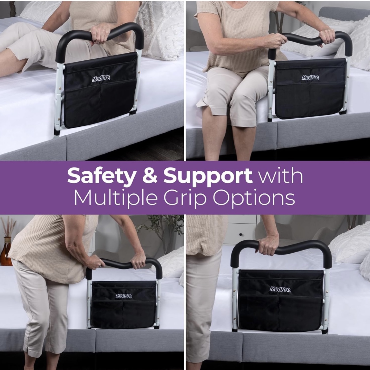 MedPro Bed Guard & Handle - photo 2