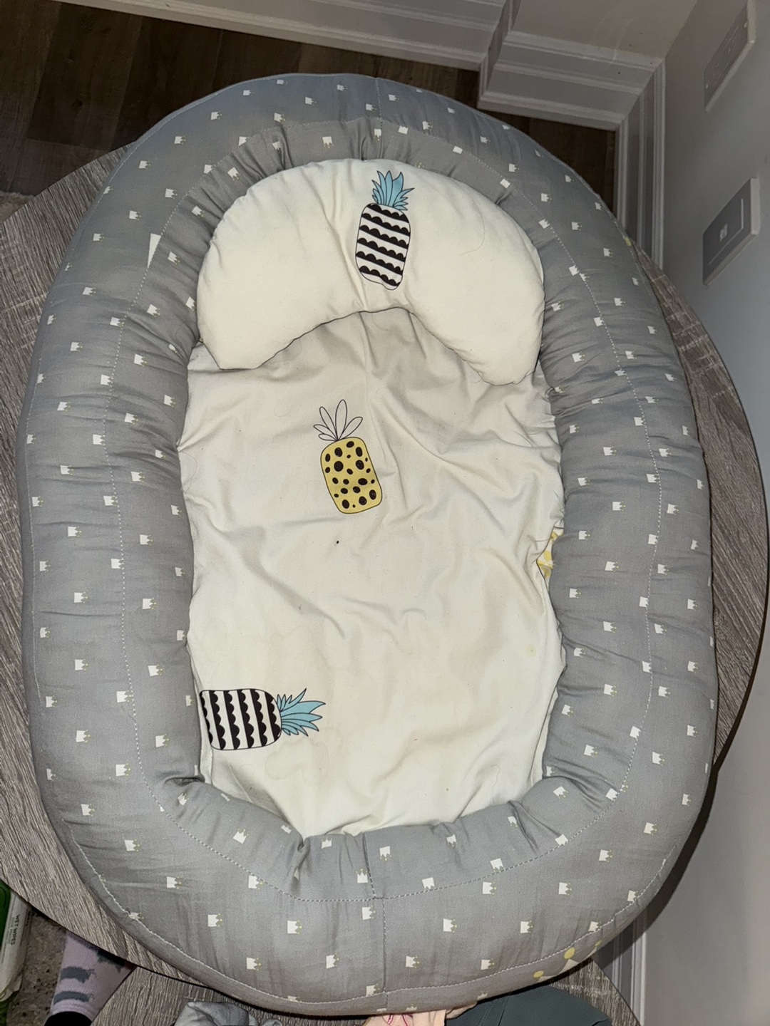 Baby Lounger with Removable Pillow