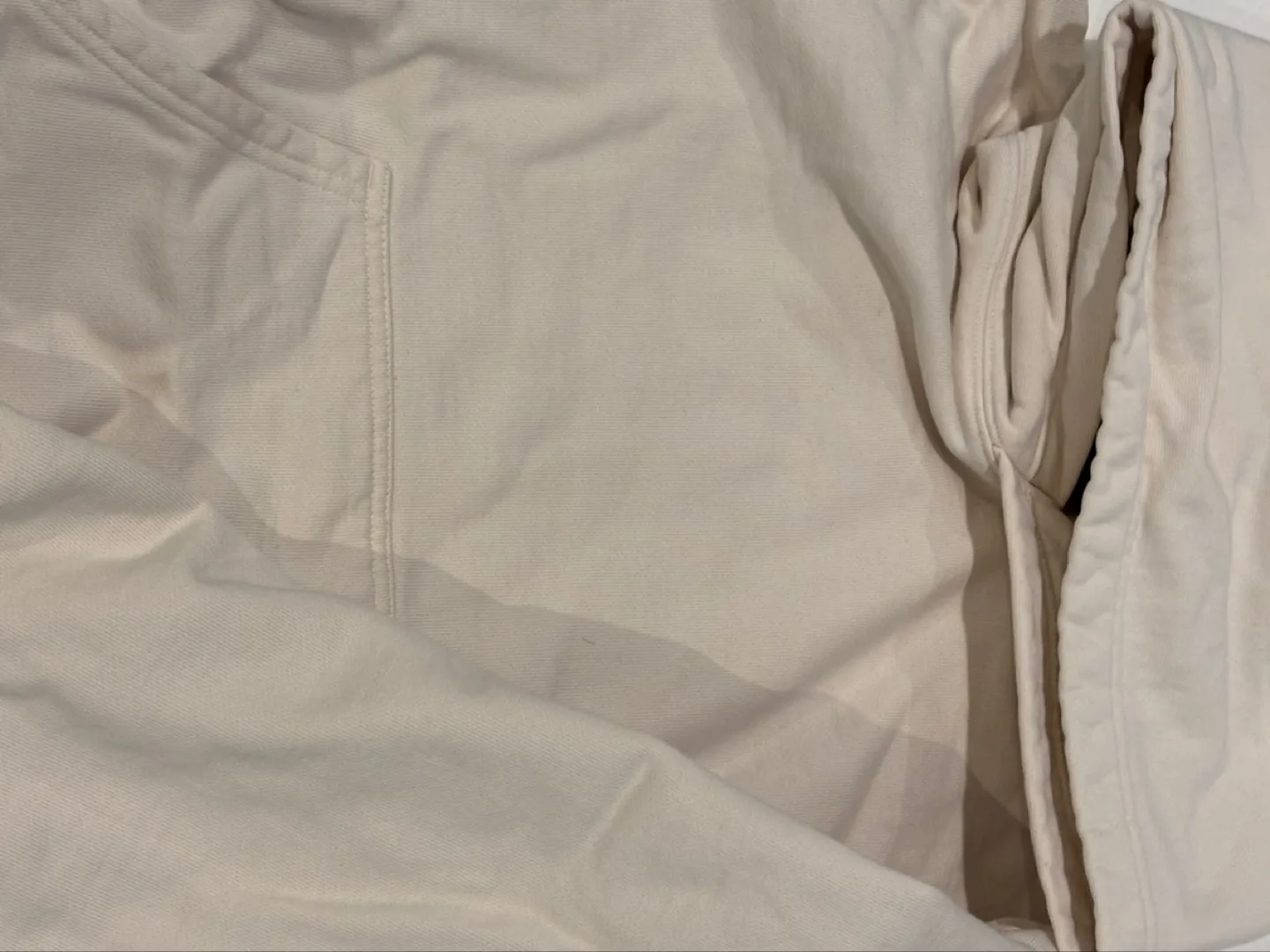 Tna Extra Fleece Perfect Hoodie - Size M - Cream image indicator(3)