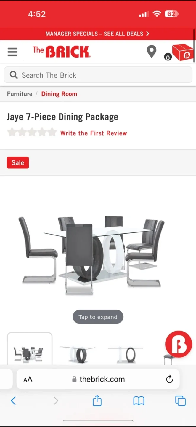 Table and chairs (see new for $1255) image indicator(6)