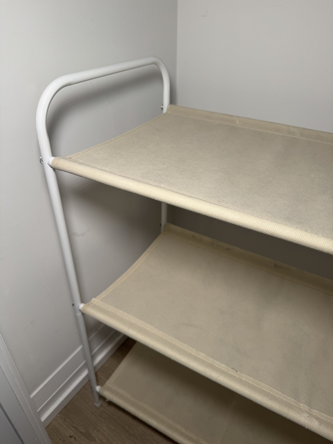 3-Tier Fabric Shoe Rack Organizer - photo 3
