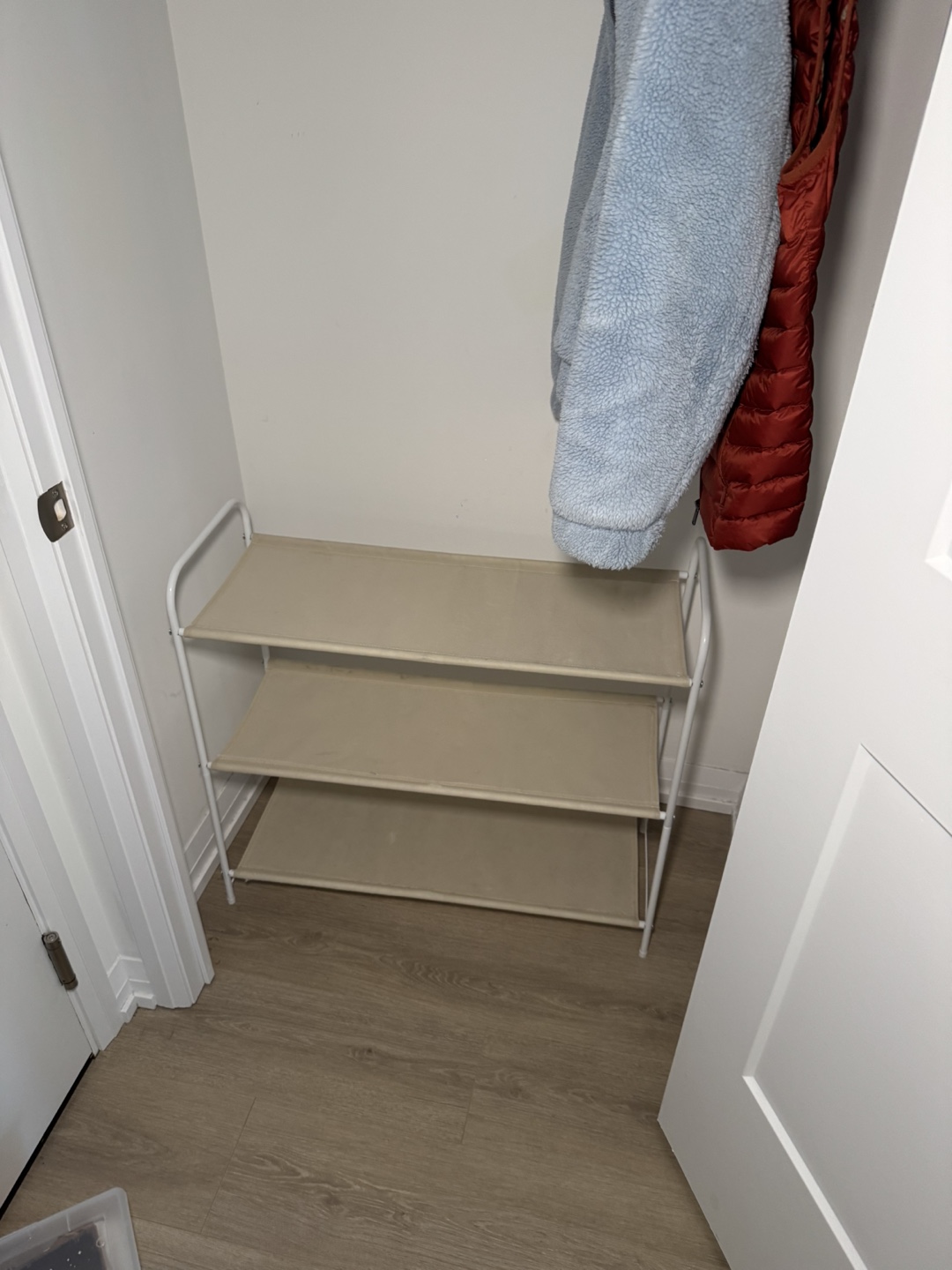 3-Tier Fabric Shoe Rack Organizer - photo 2