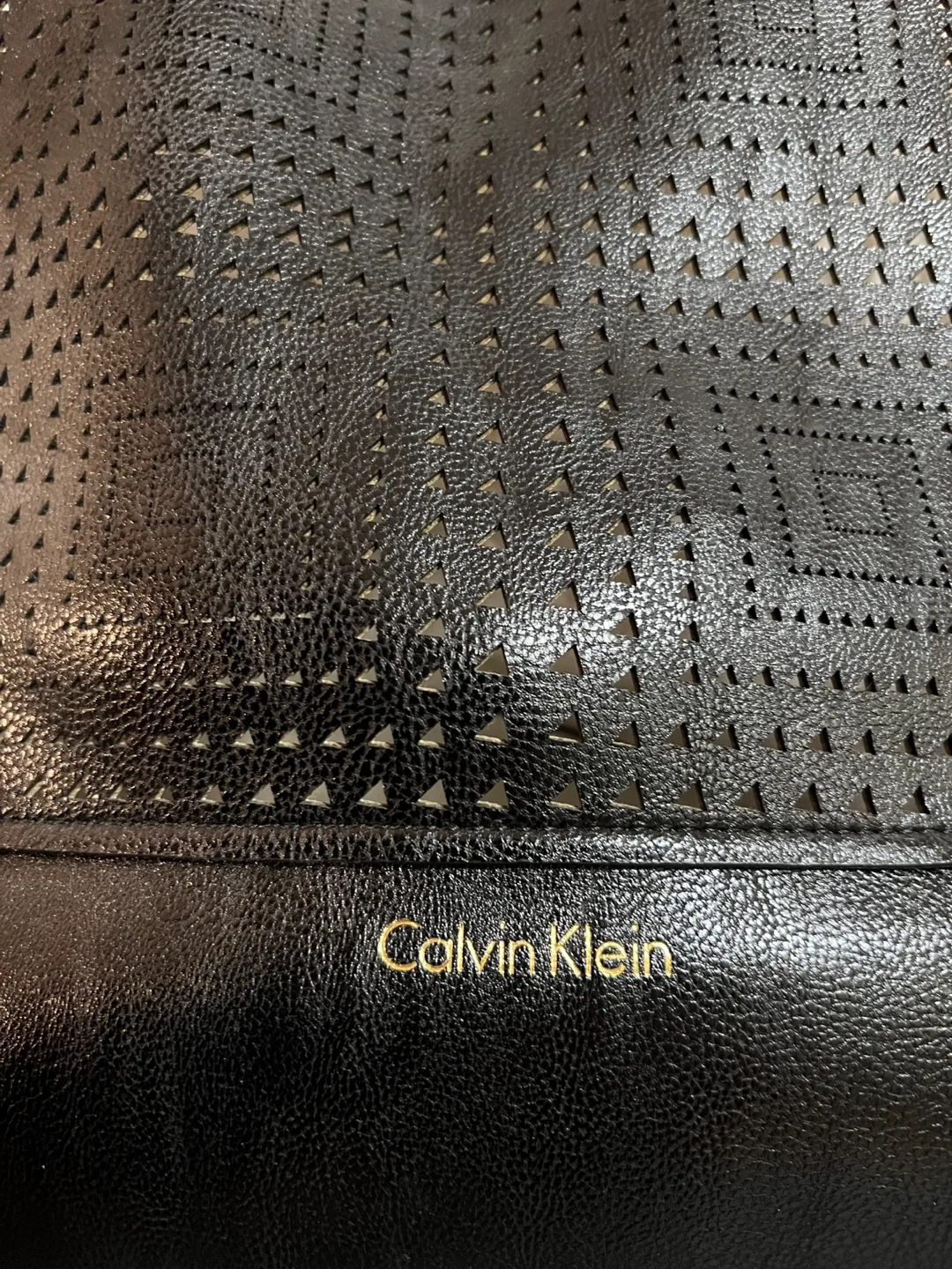 Calvin Klein Black and White Tote Bag image indicator(2)