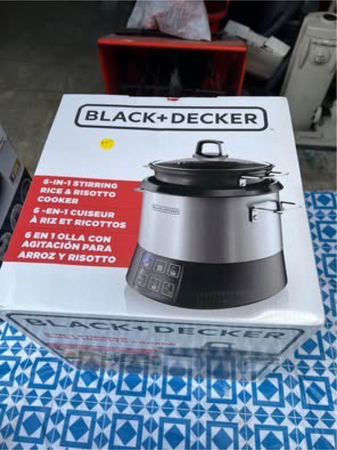 Black+Decker 6-in-1 Stirring Rice & Risotto Cooker - photo 2