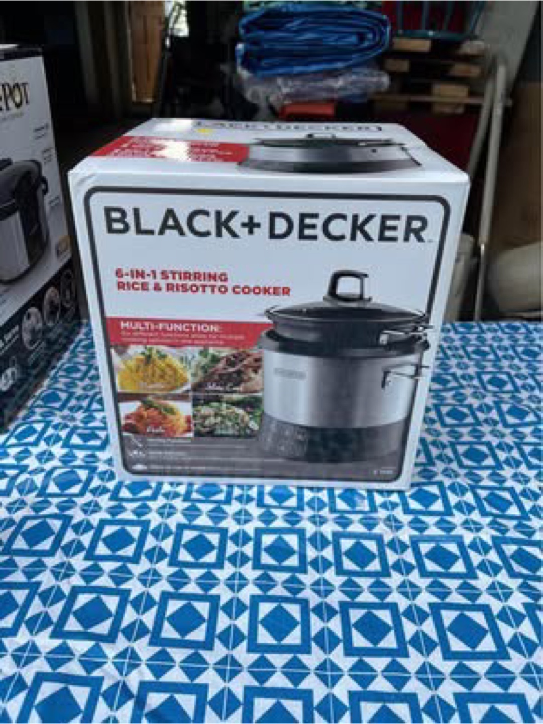 Black+Decker 6-in-1 Stirring Rice & Risotto Cooker