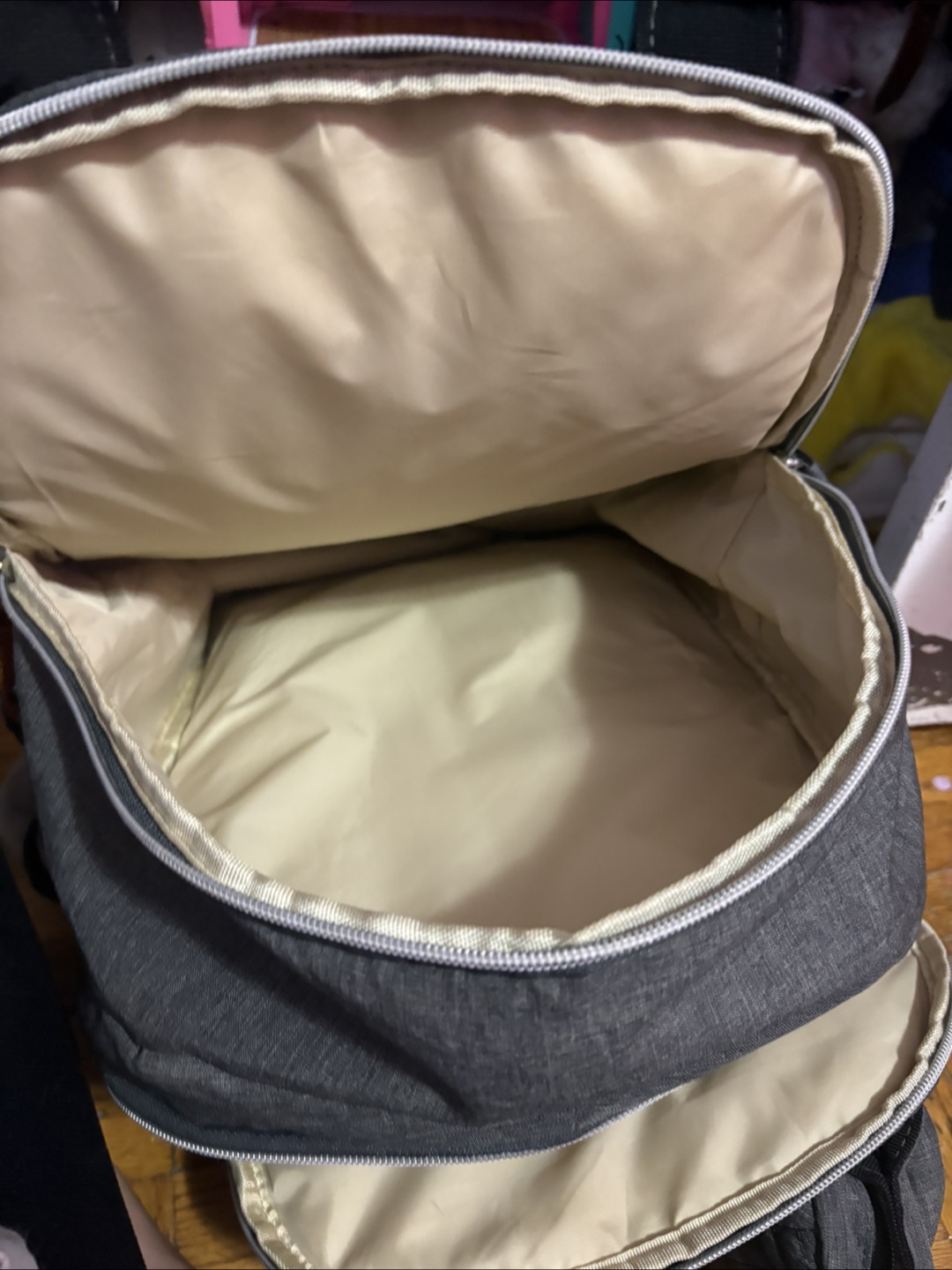 Diaper Bag Backpack - Grey - photo 4