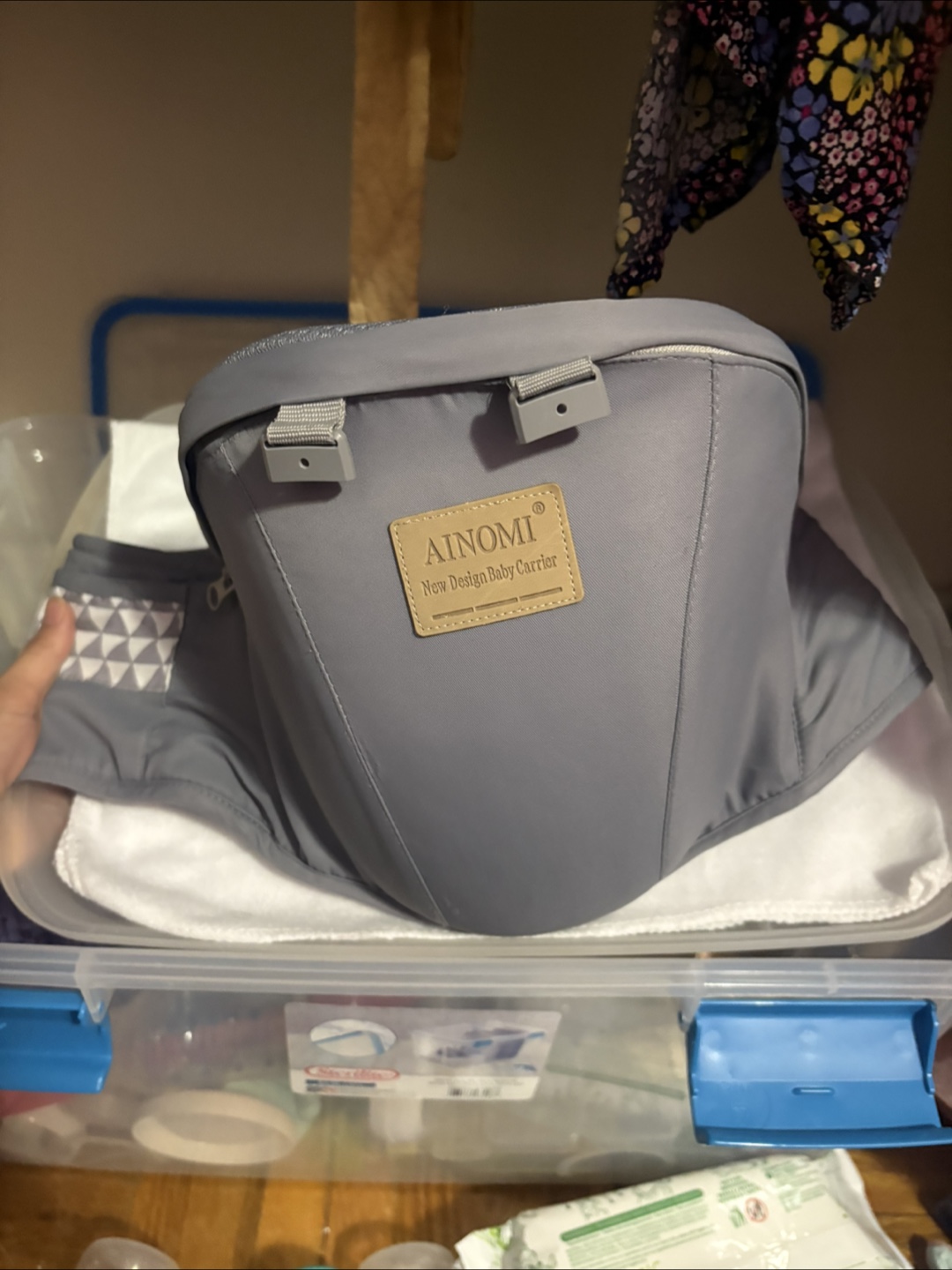 Baby Carrier with hip carrier- Gently Used - photo 4
