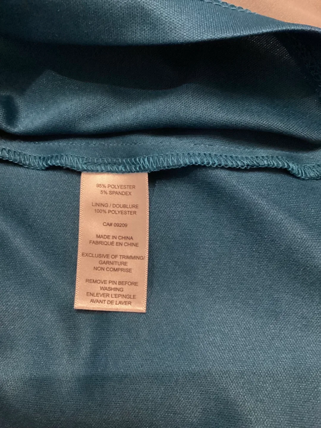 CLEO TURQUOISE JERSEY DRESS image indicator(5)