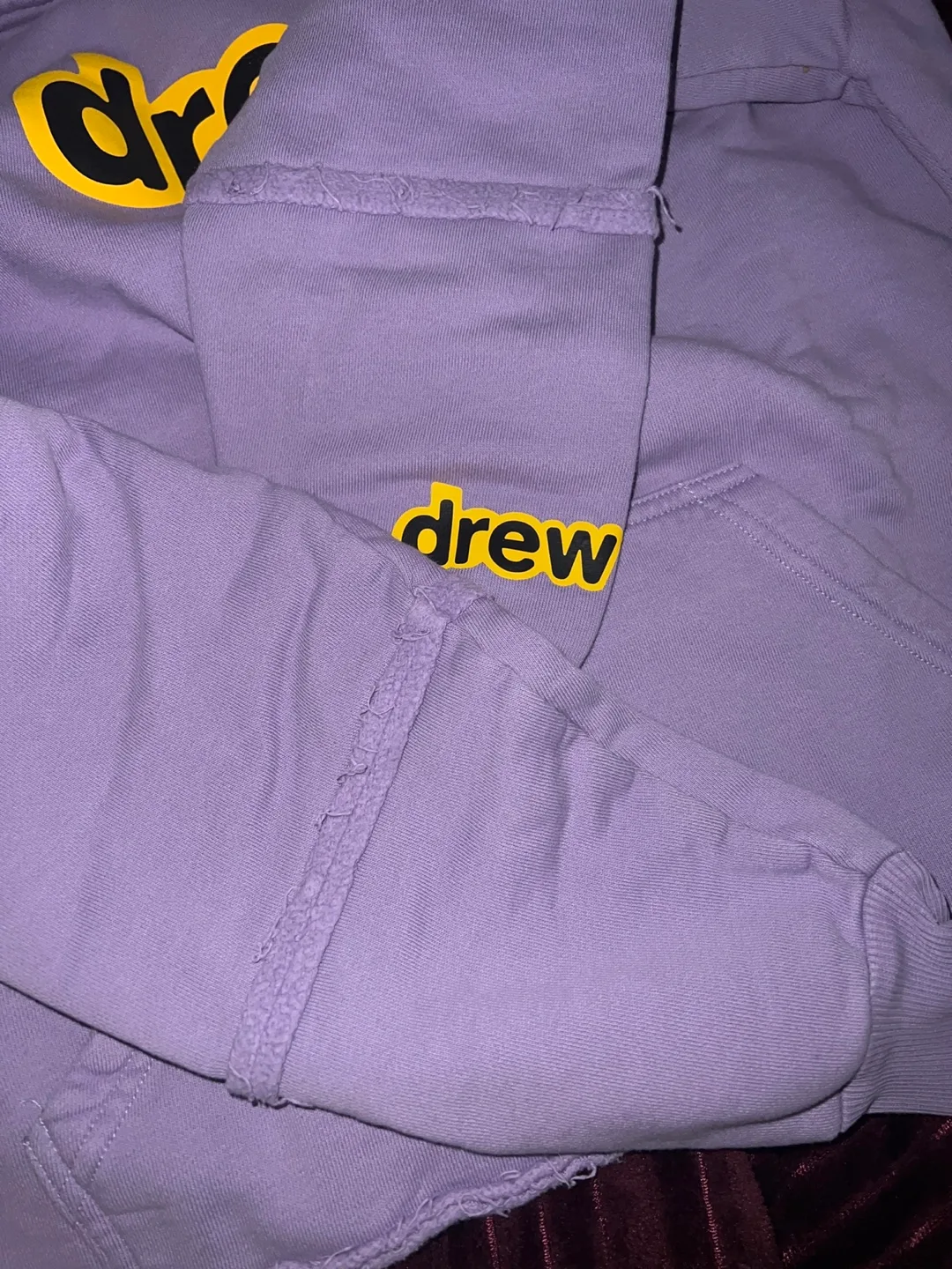Drew House secret deconstructed Lavander Hoodie image indicator(8)