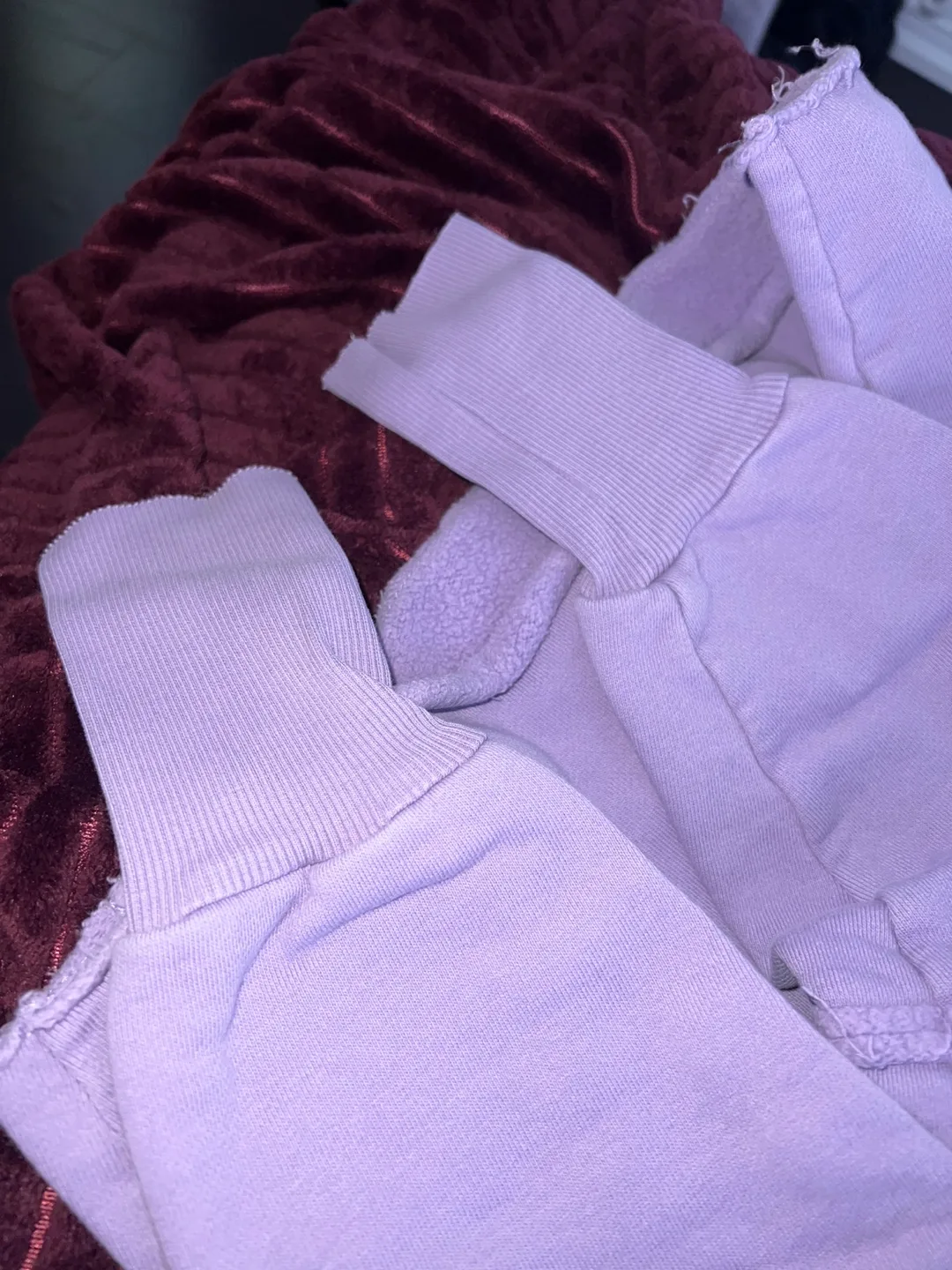 Drew House secret deconstructed Lavander Hoodie image indicator(9)