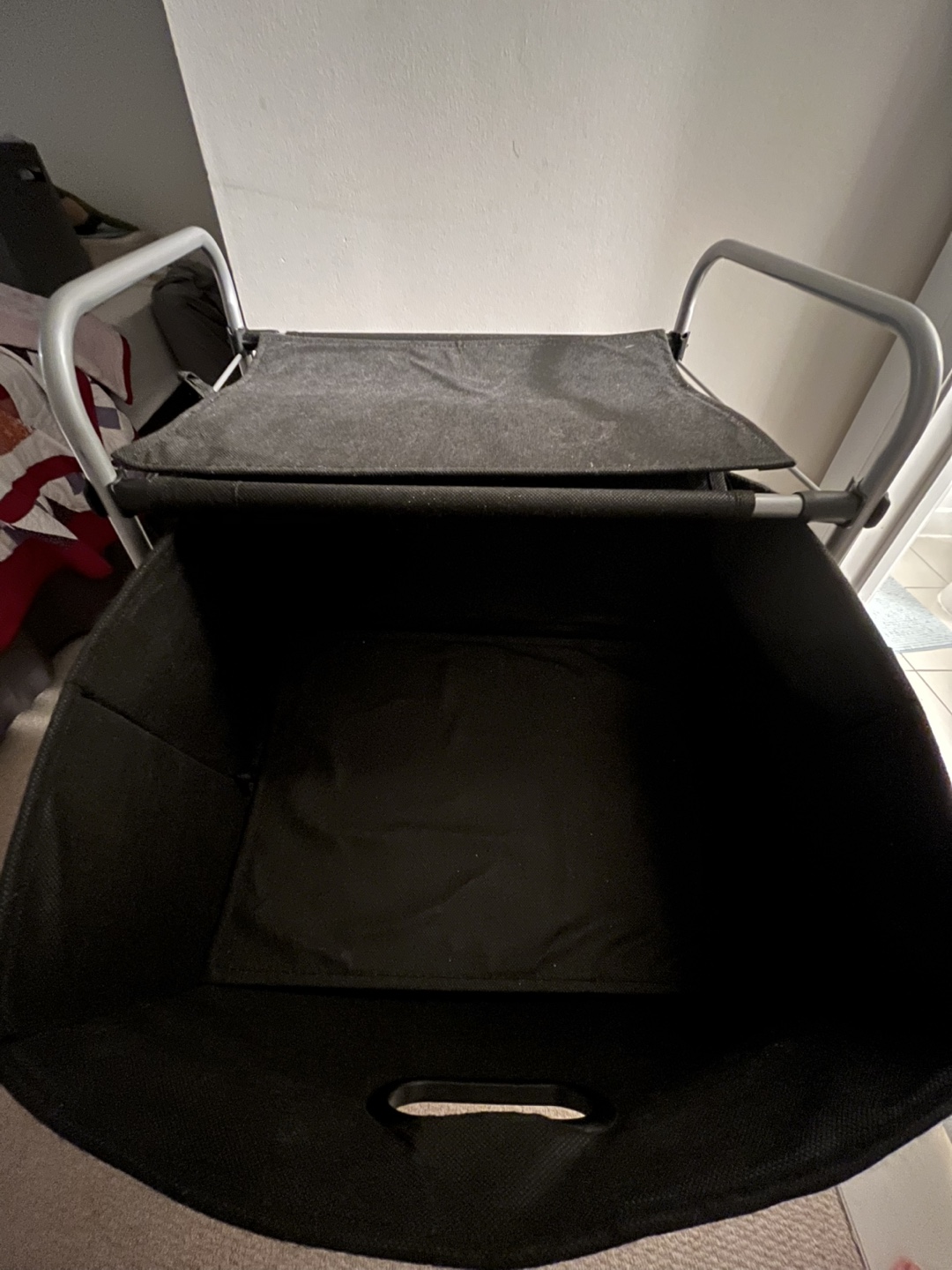 3-Tier Fabric Storage Organizer with Metal Frame - photo 4
