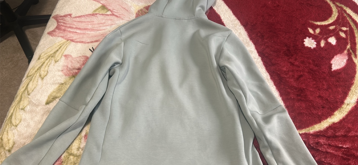 Nike Tech Fleece Hoodie - Light Grey - Men's Size Medium - photo 4