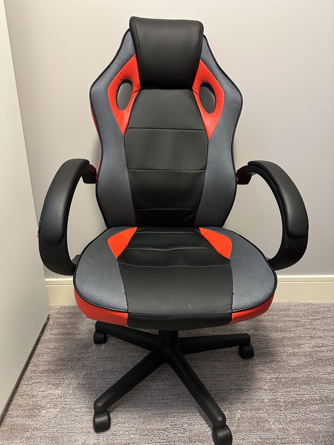 Gaming Chair - Red and Black