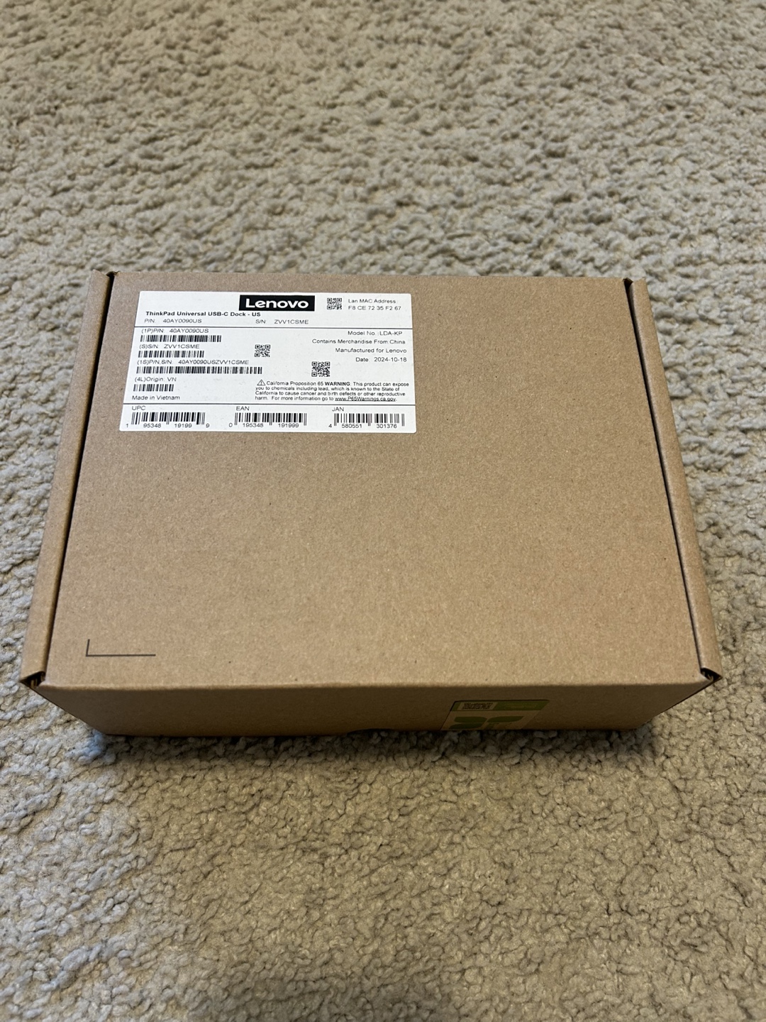 Lenovo ThinkPad Universal USB-C Dock (new) - photo 2