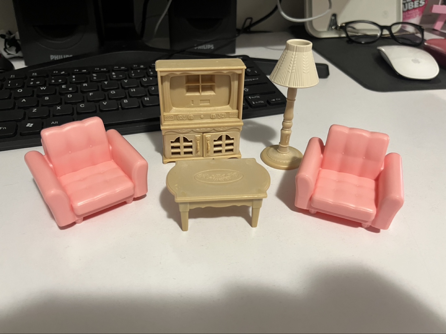 Vintage Calico Critters Living Room Furniture Set