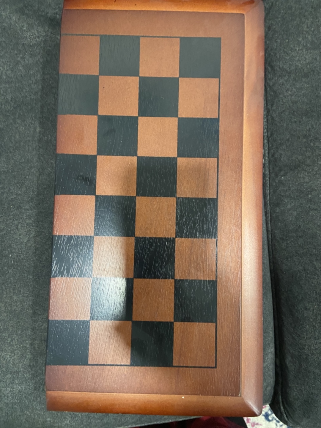 Wooden Chess and Checkers Game Set