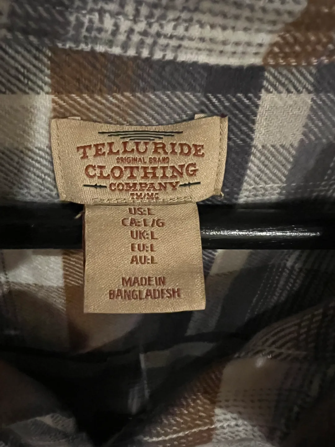 Telluride Clothing Company Flannel Shirt - Men's Large image indicator(3)