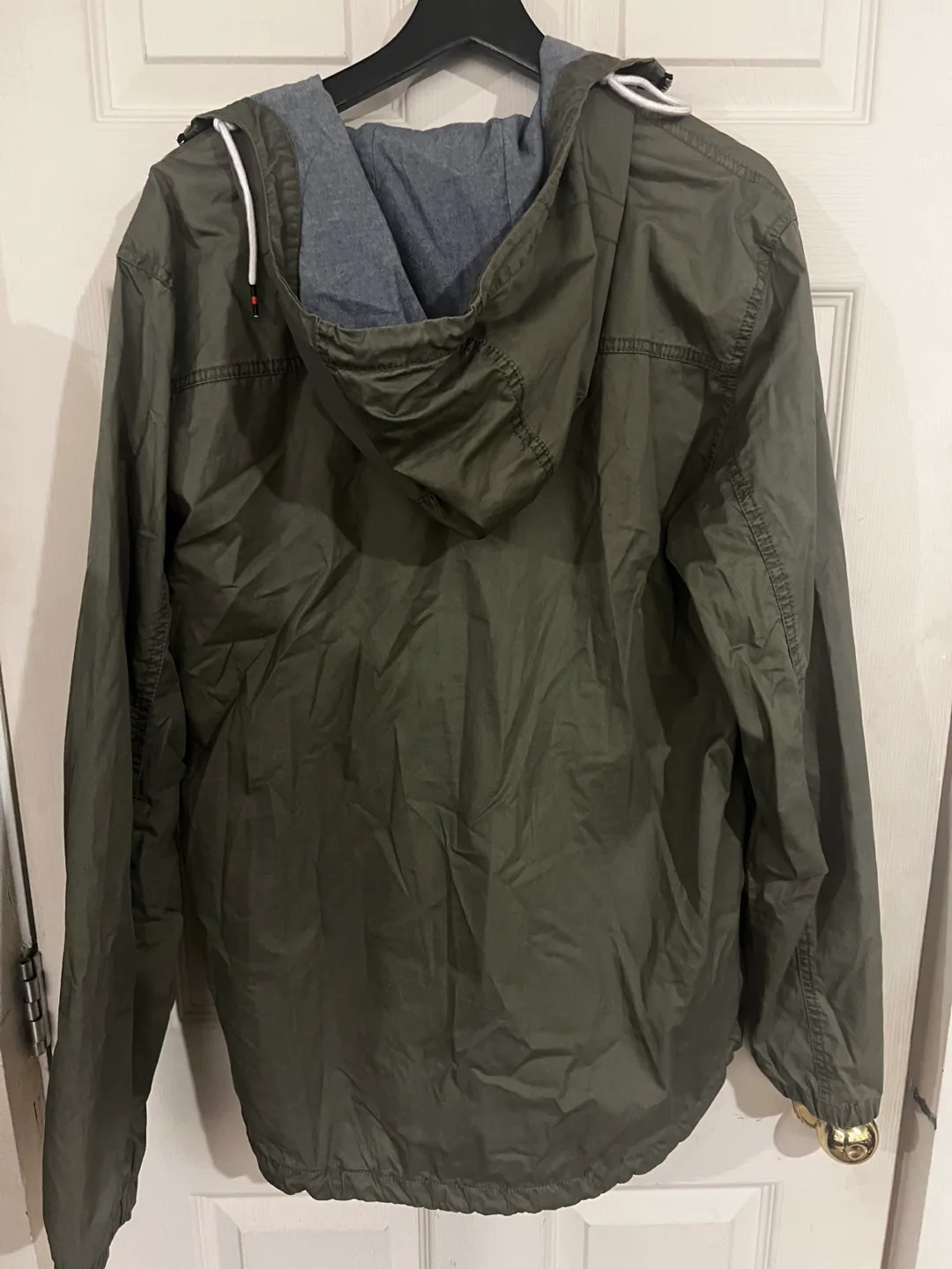 Men's Bench Olive Green Hooded Jacket Size Large image indicator(2)
