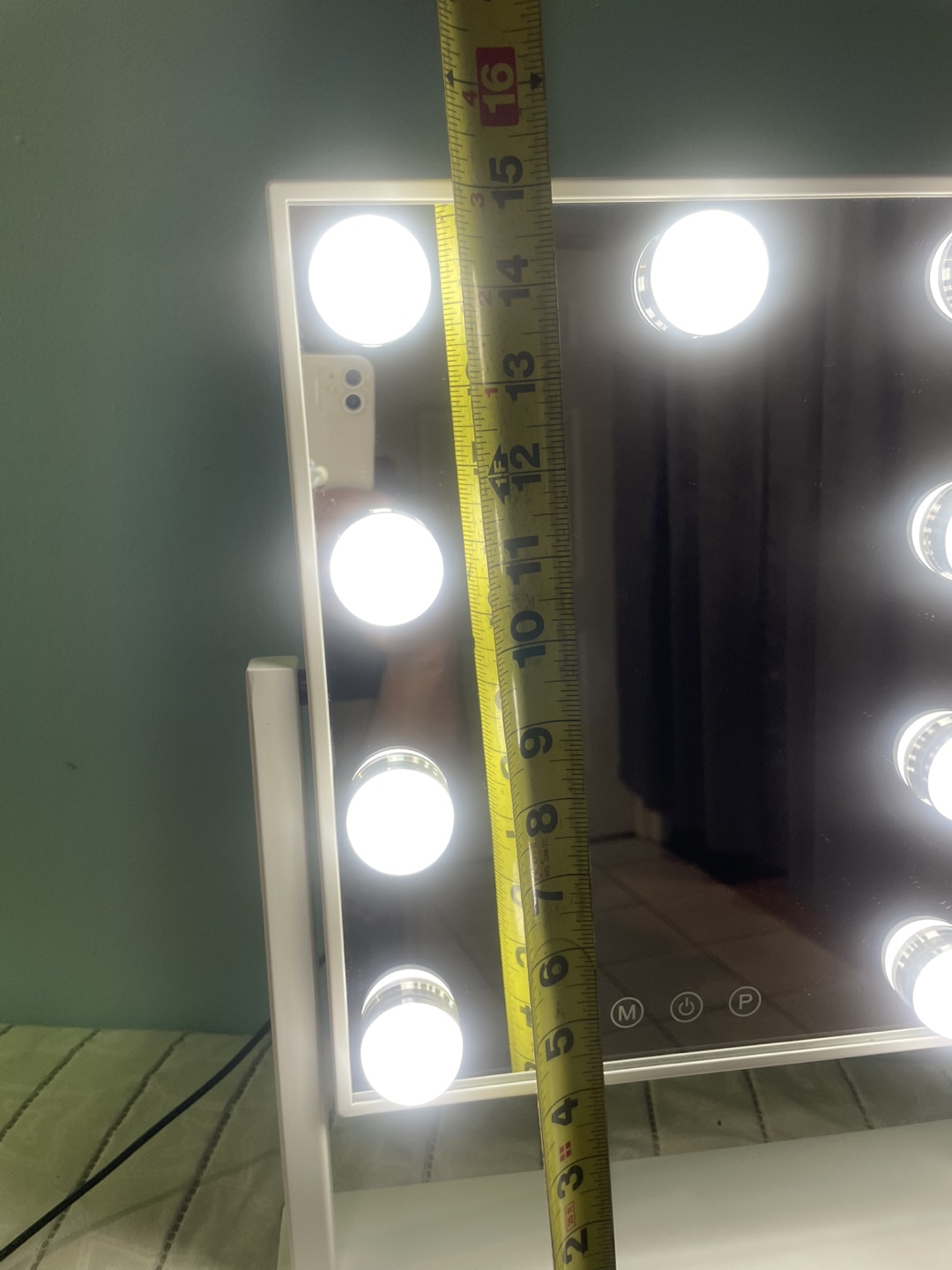 Hollywood Vanity Mirror with Lights - photo 5
