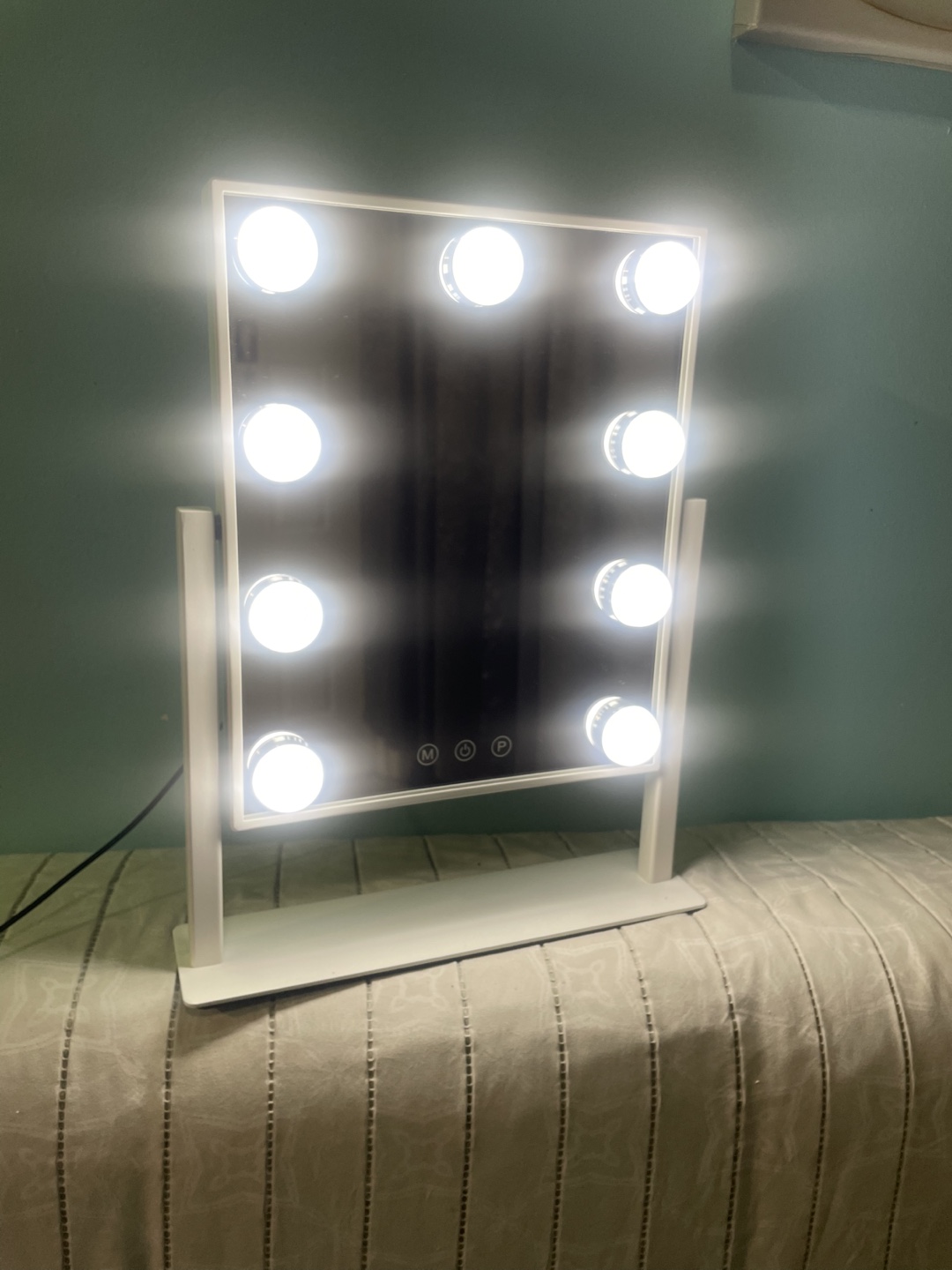 Hollywood Vanity Mirror with Lights - photo 2