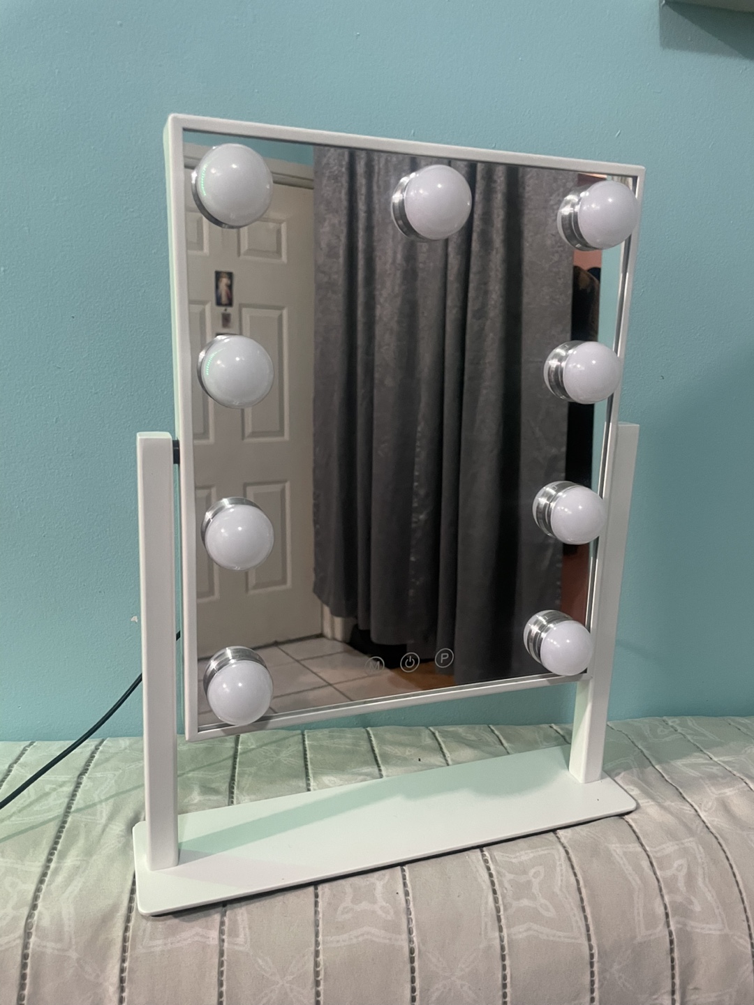 Hollywood Vanity Mirror with Lights - photo 3