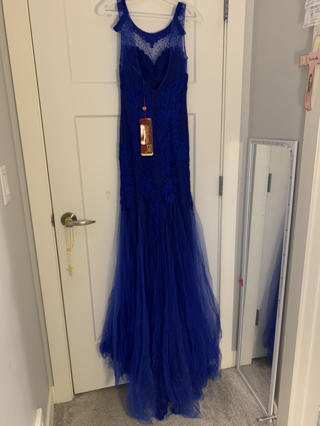 Stunning Royal Blue Mermaid Prom Dress