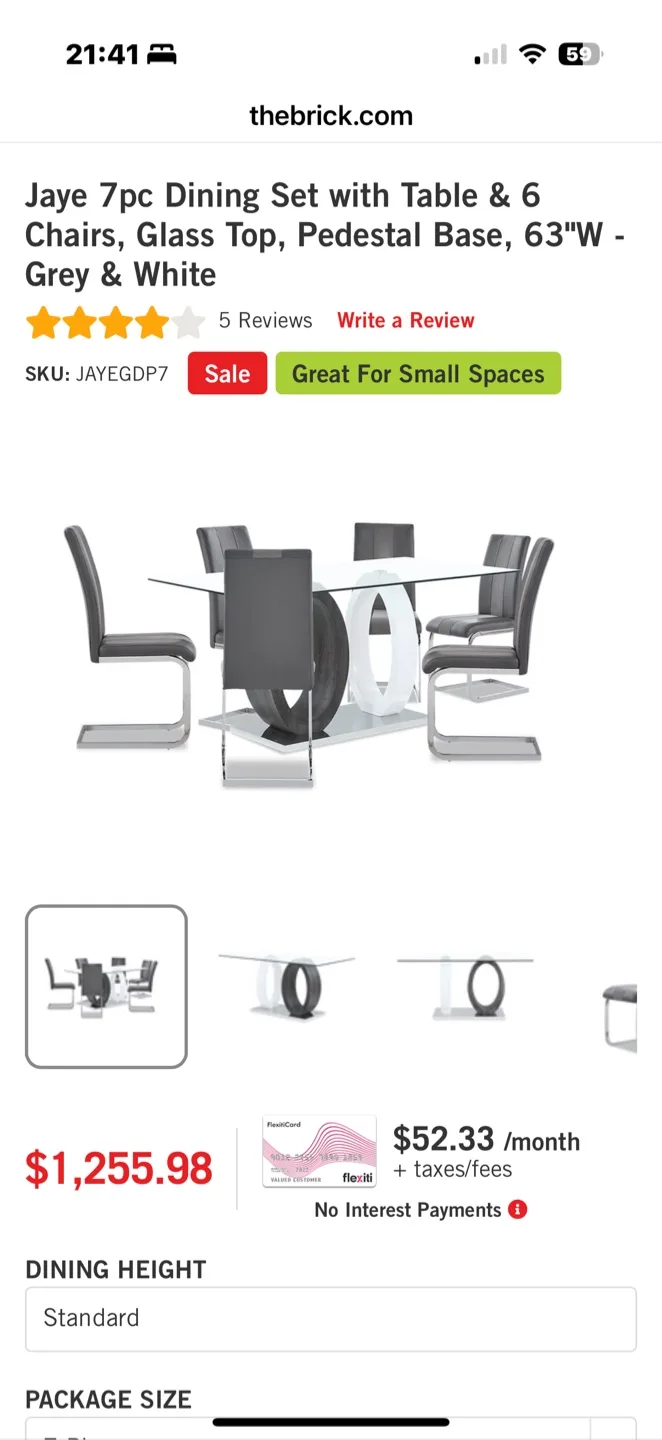 Table and chairs (see new for $1255) image indicator(10)