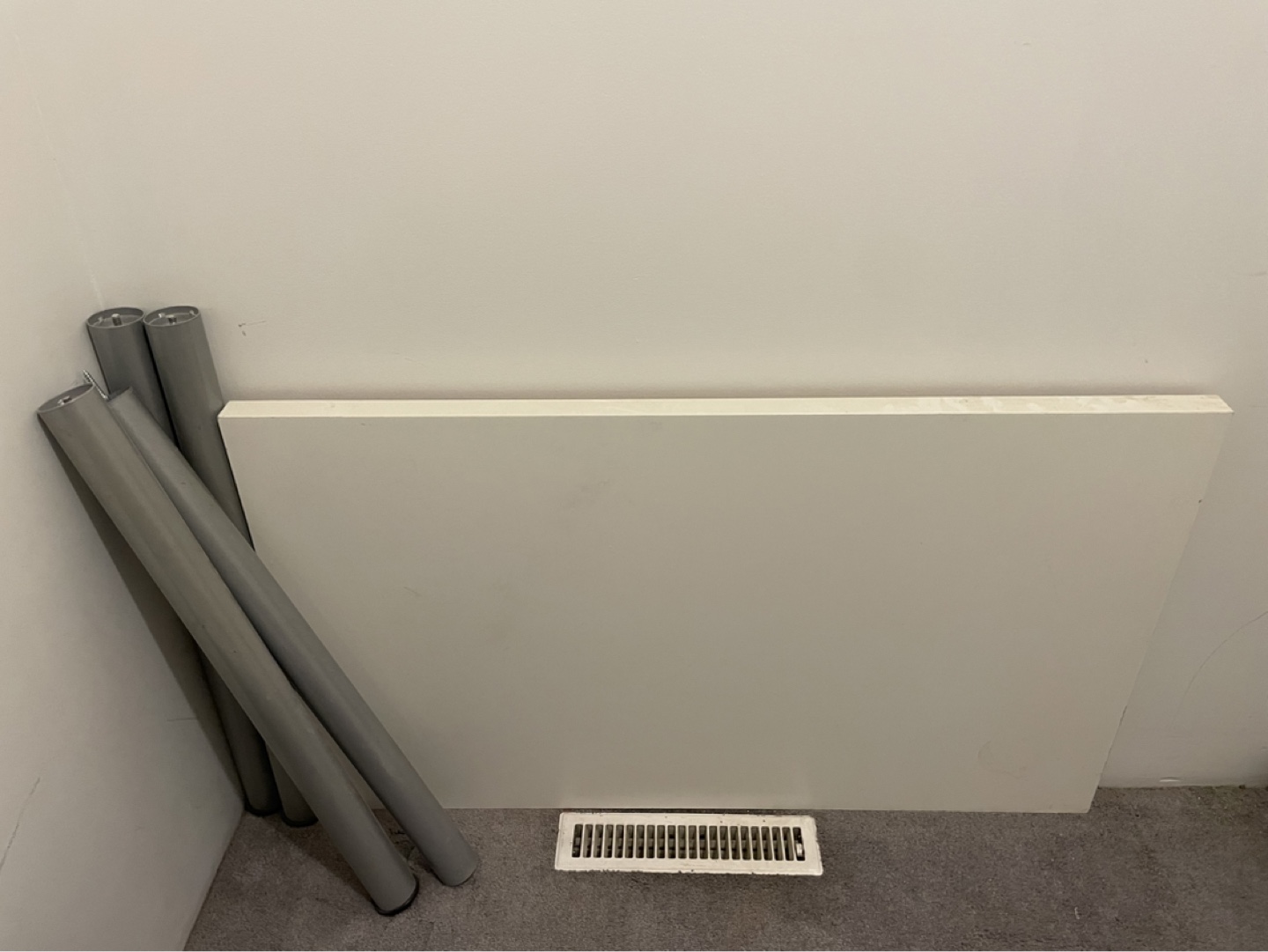 IKEA White Desk Top and Legs