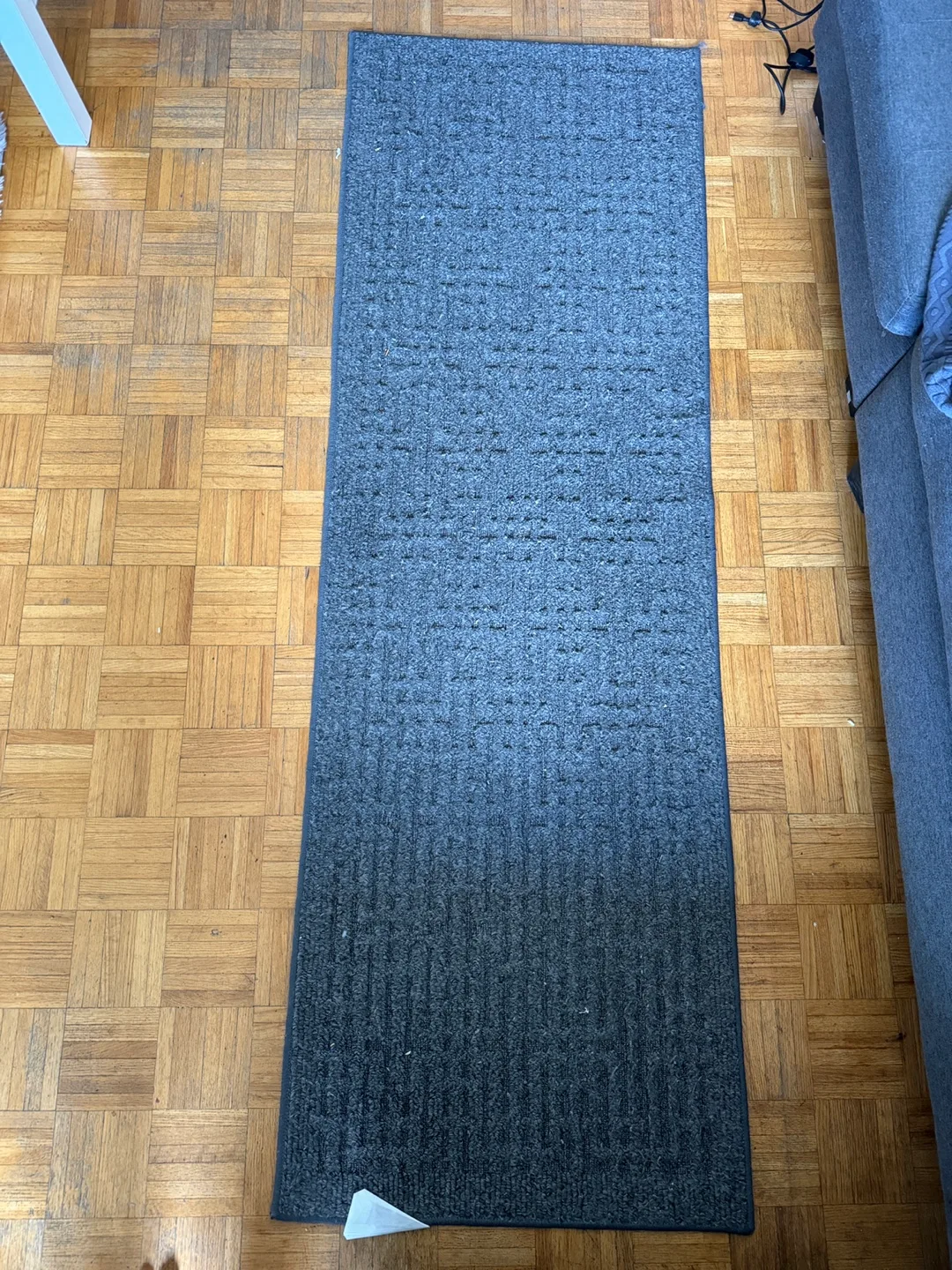Moving out sale ‼️Grey Runner Rug thumbnail