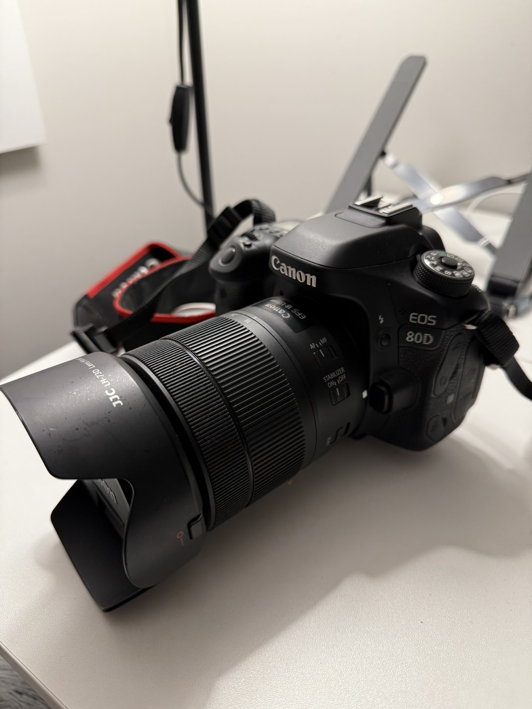 Canon EOS 80D DSLR Camera with Charger and Bag