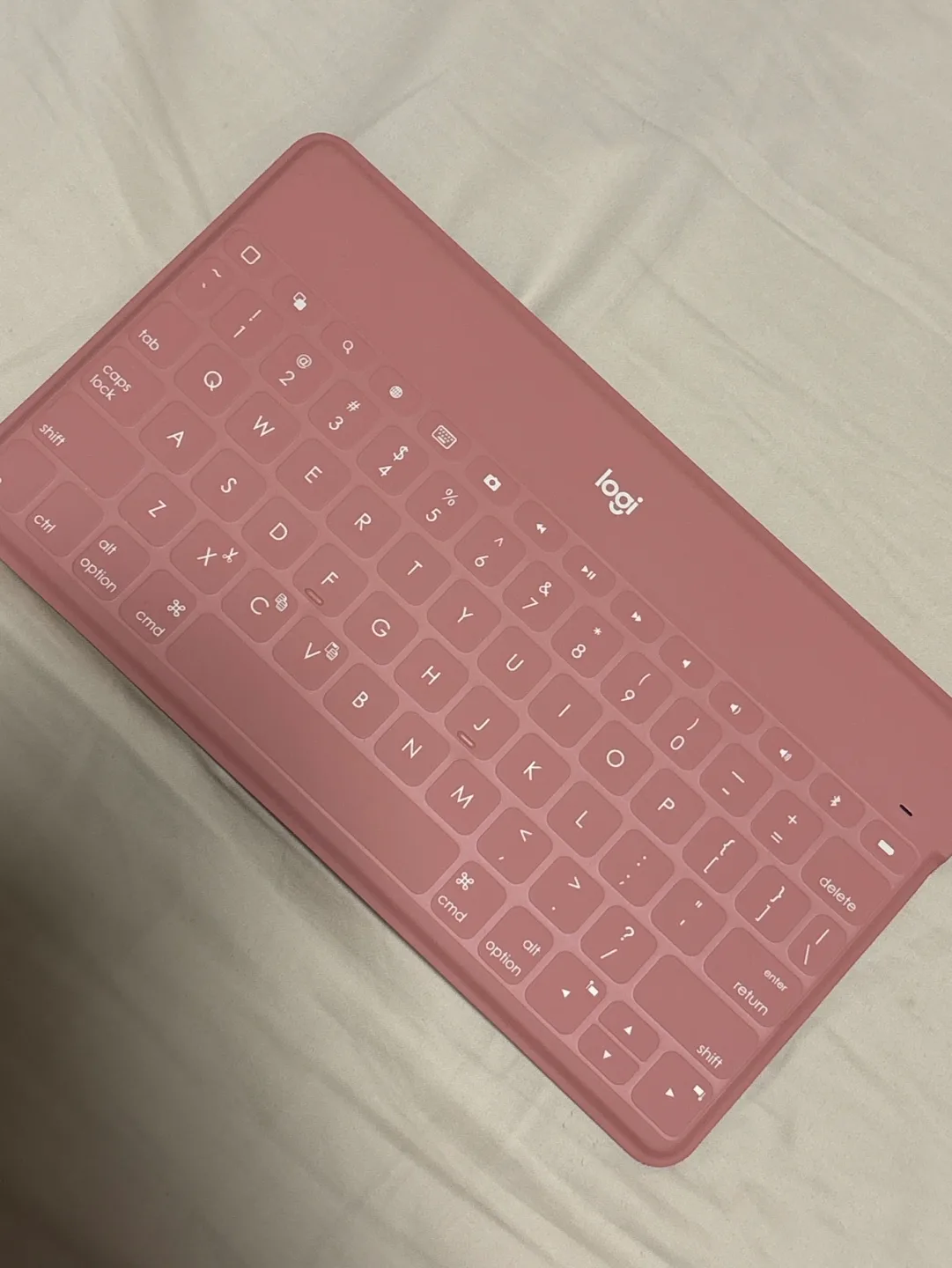 Logi Slim Folio Keyboard - Rose thumbnail