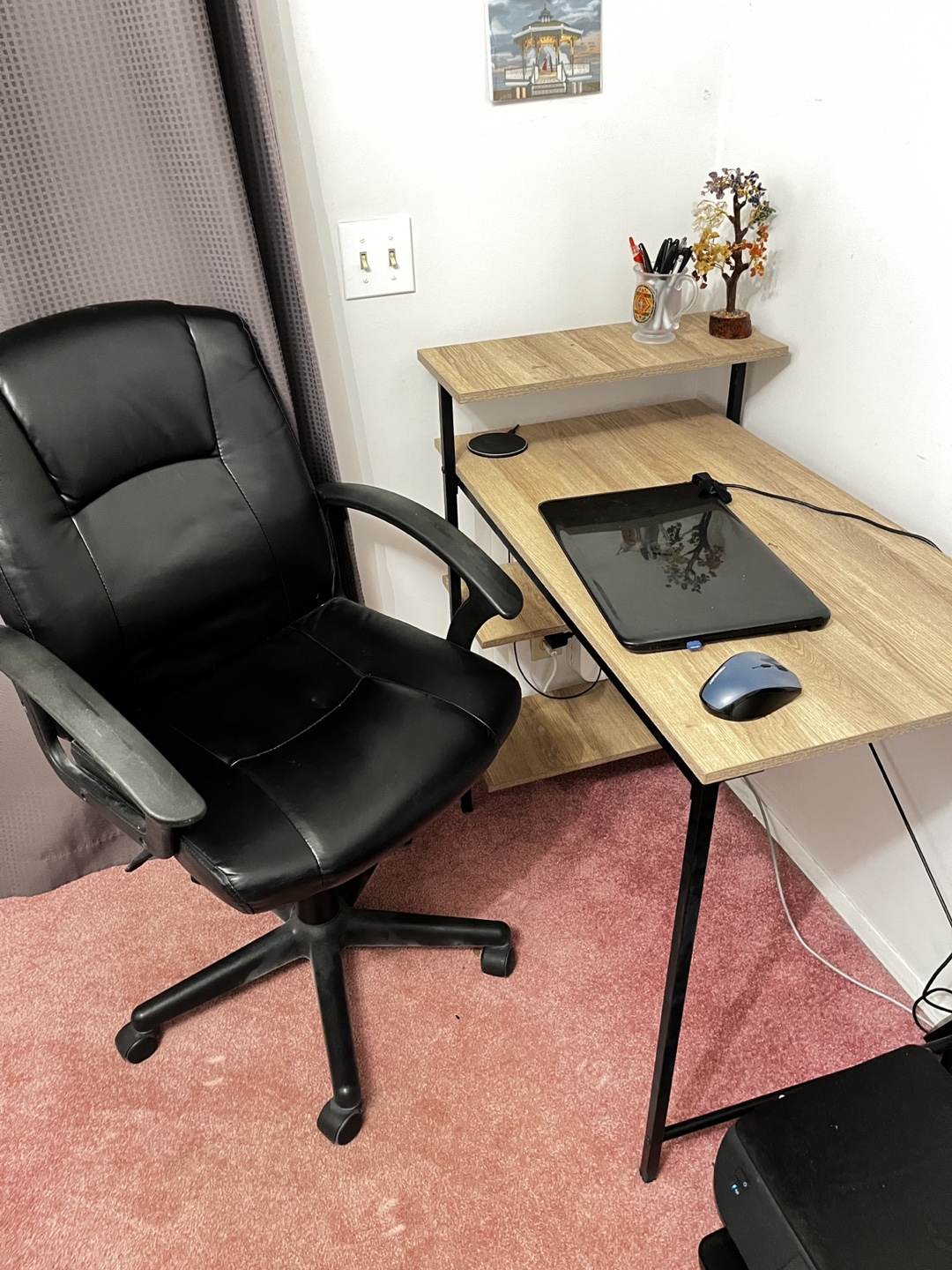 Computer Table and Chair
