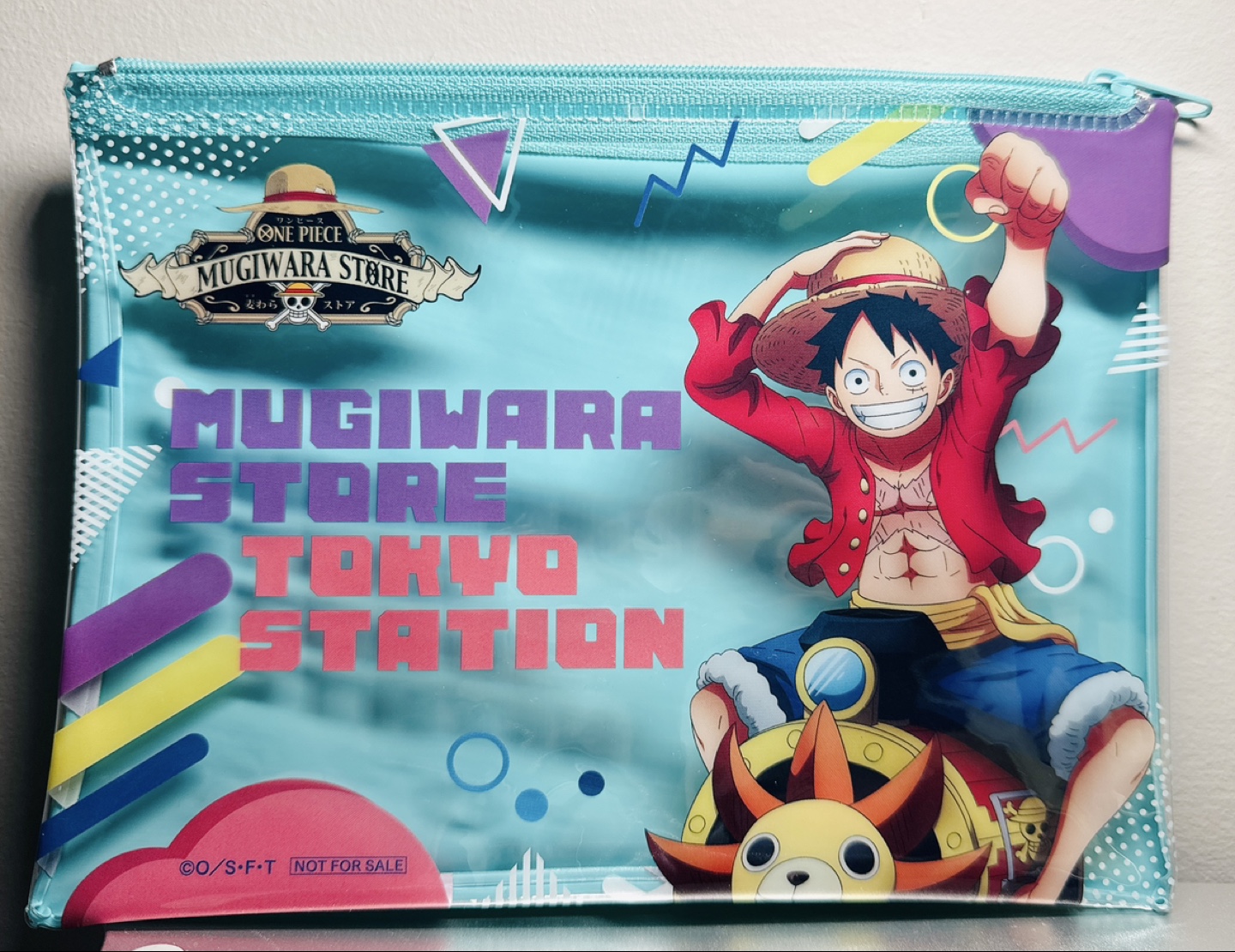 One Piece Tokyo Station special edition pouch