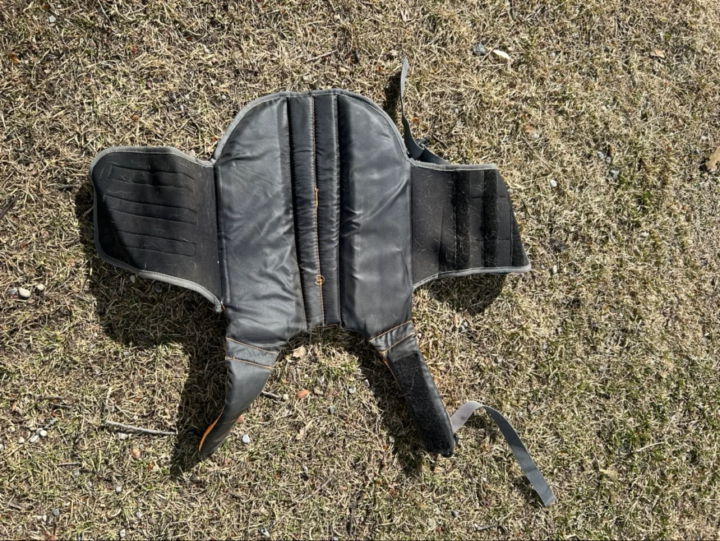 Dog Life Jacket - Orange and Grey image indicator(2)