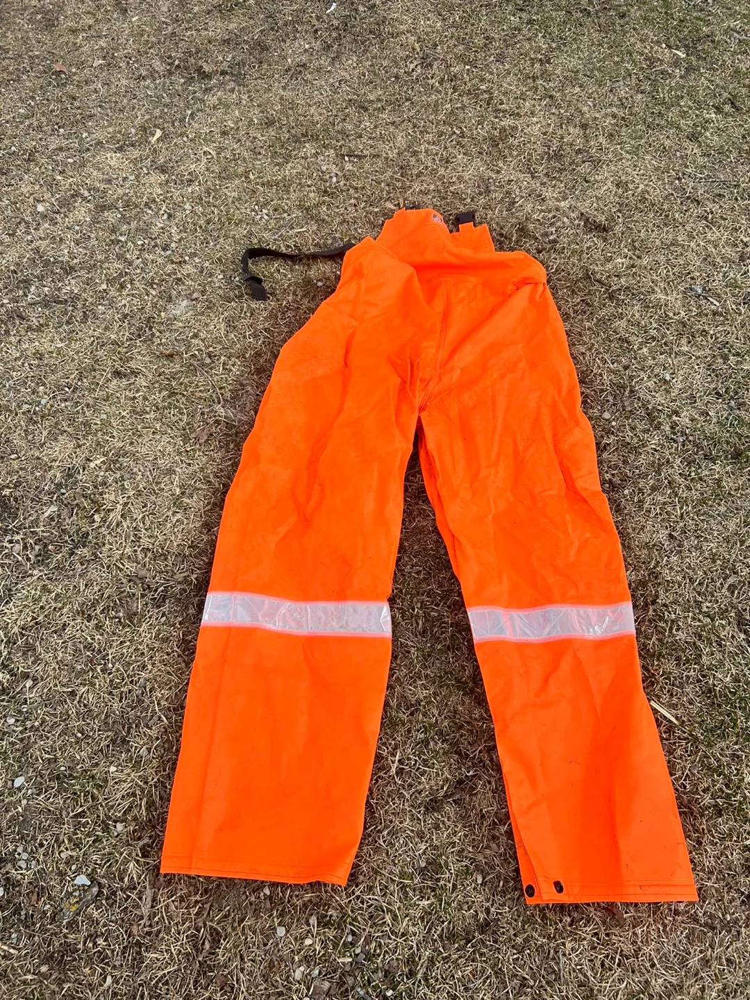 Size L Orange FR Waterproof Overalls image indicator(3)