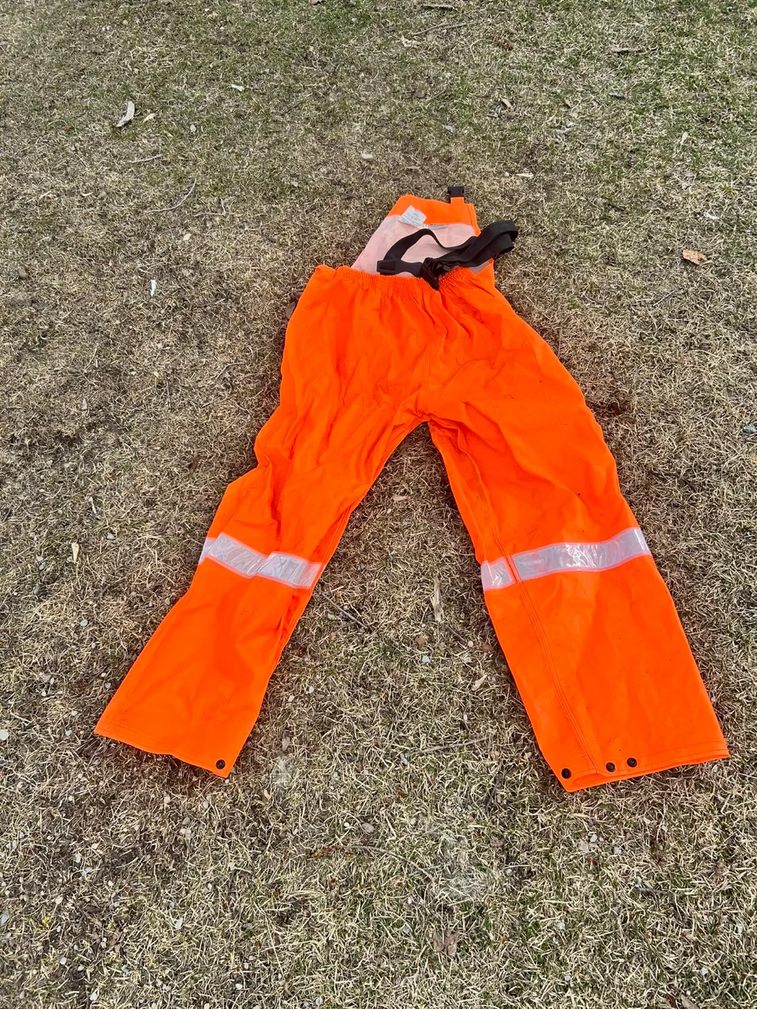 Size L Orange FR Waterproof Overalls thumbnail