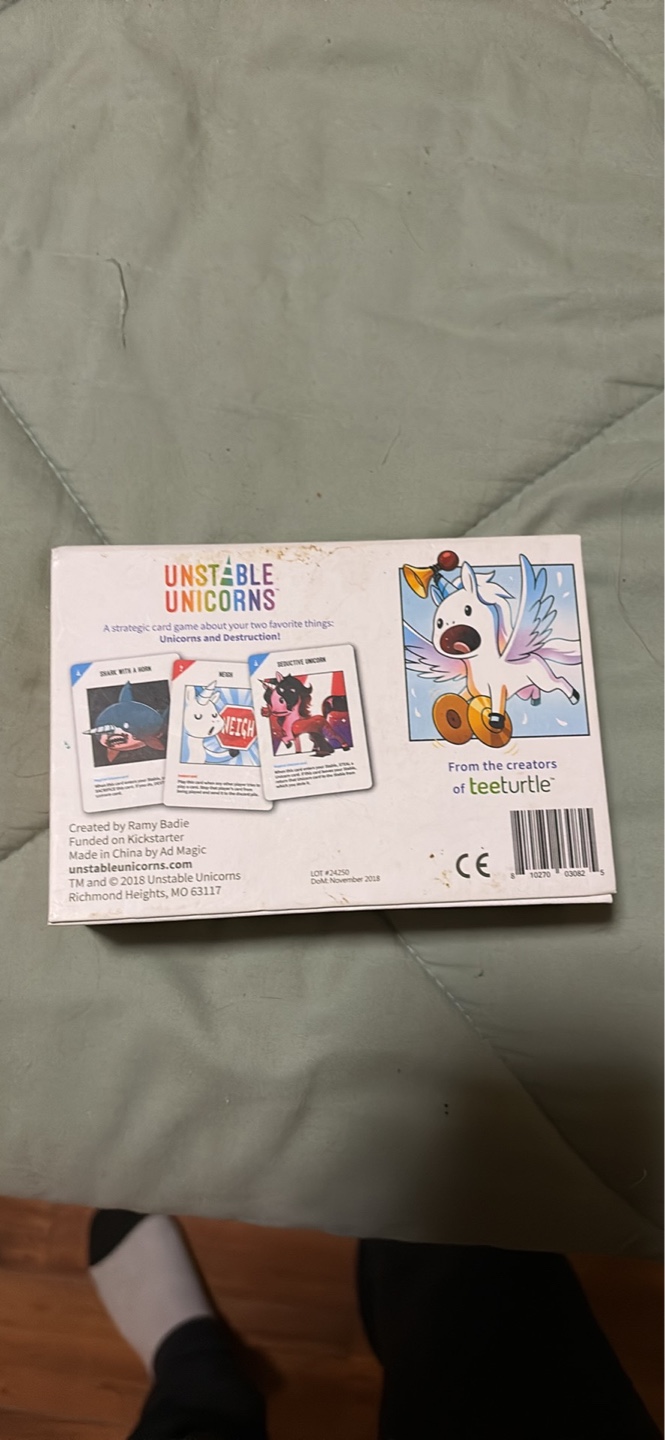 Unstable Unicorns Card Game (Base Only) - photo 2