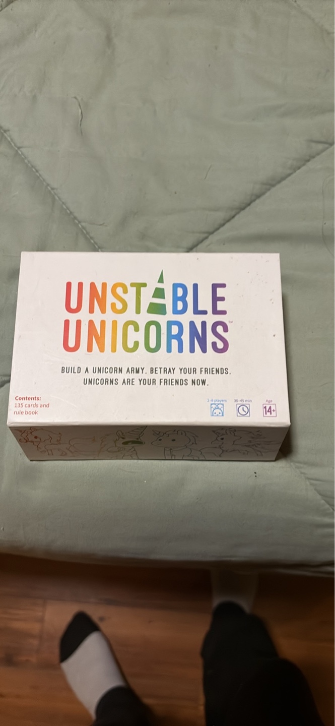 Unstable Unicorns Card Game (Base Only)