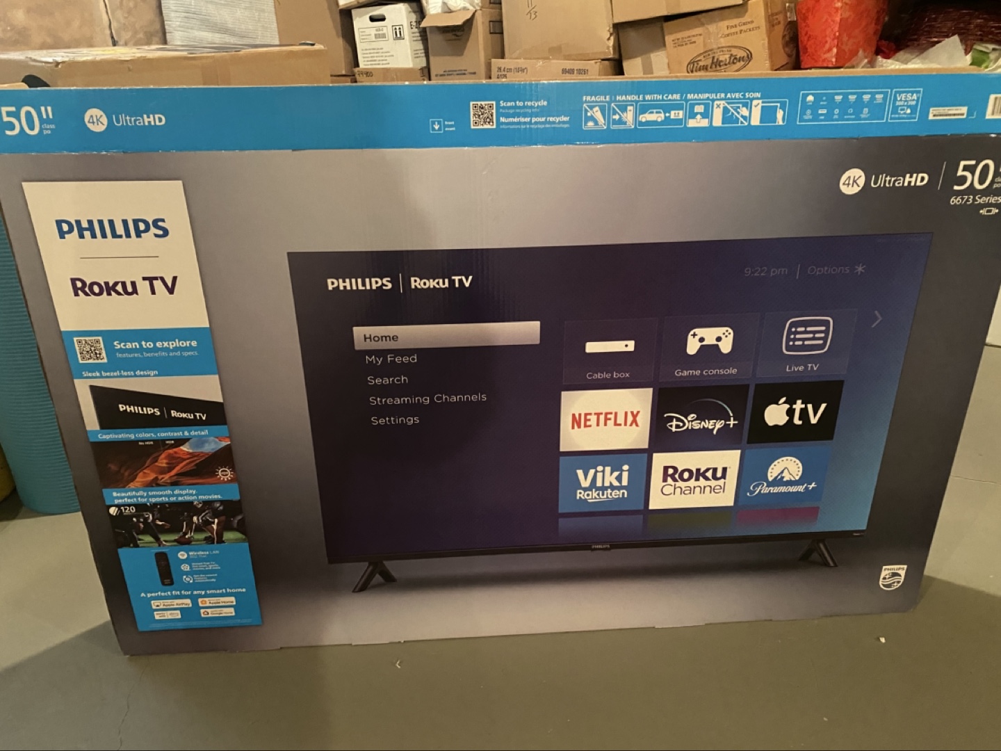Philips Smart TV 50” CASH ONLY. MOVING SALE. - photo 2