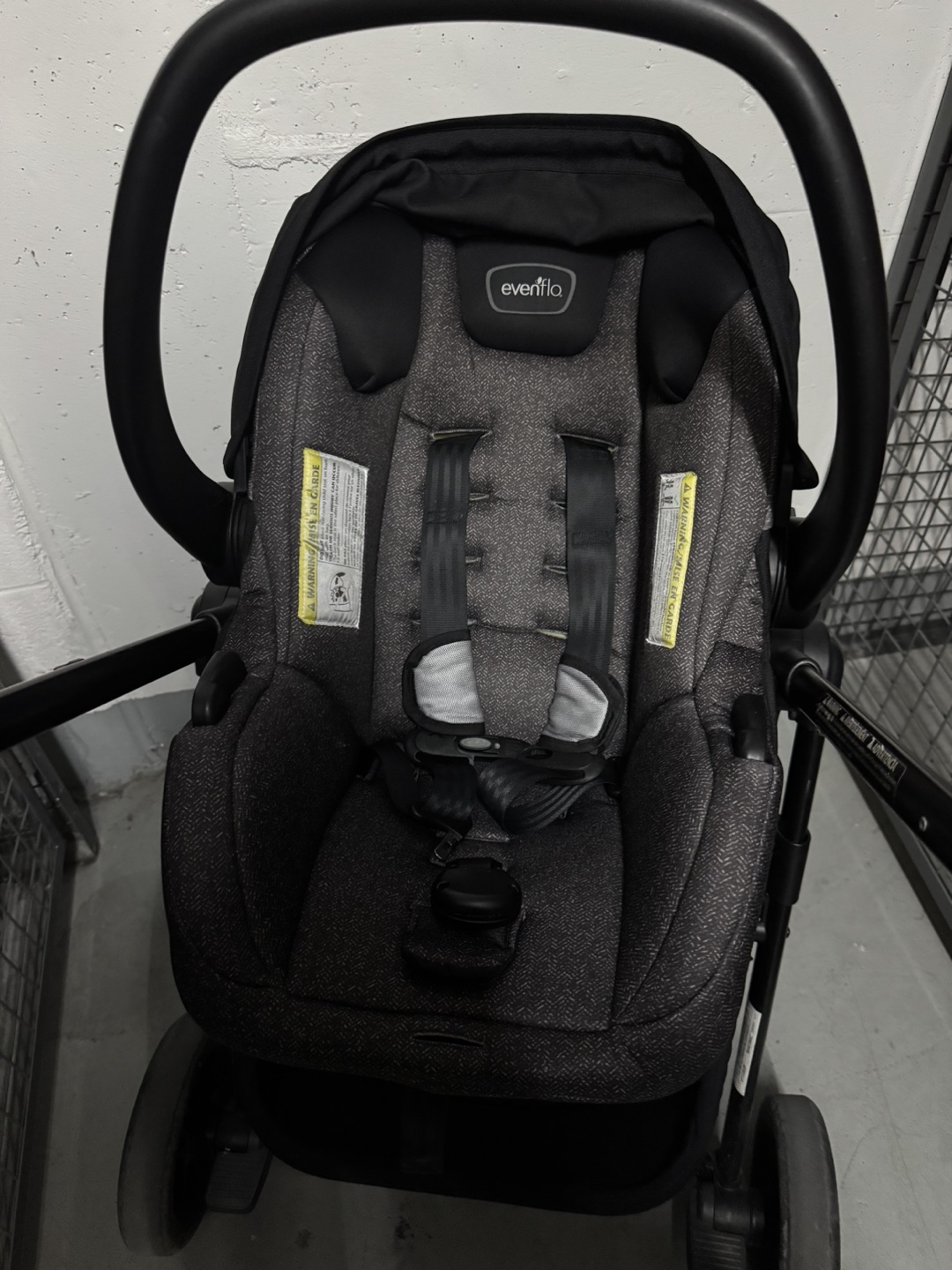 Evenflo infant car seat and stroller