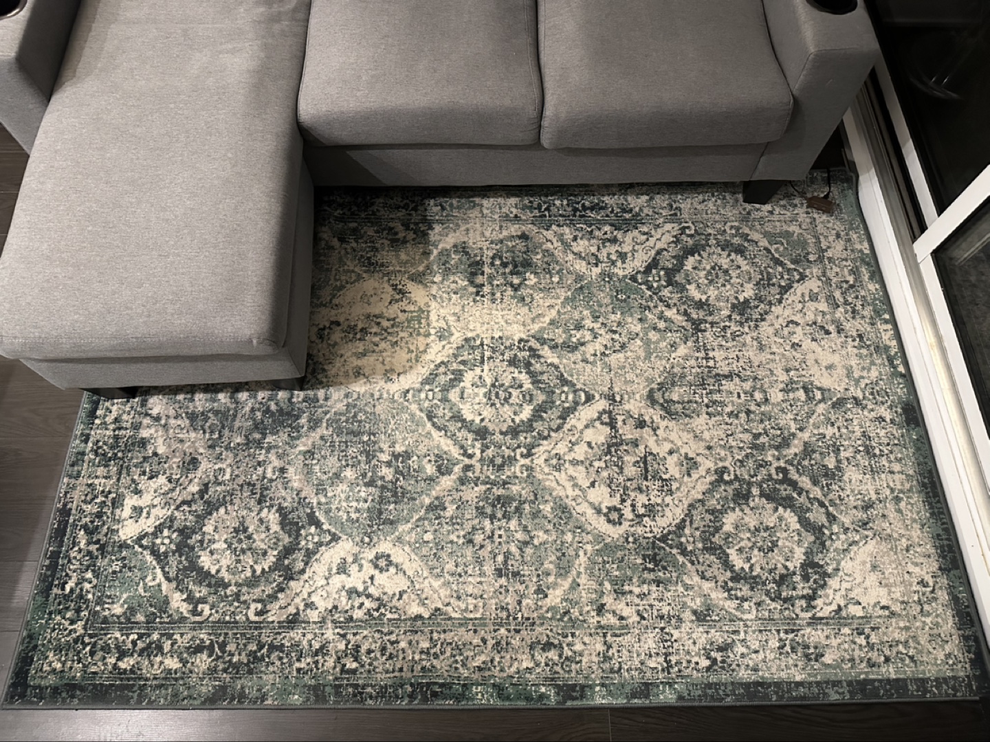 IKEA VONSBÄK Rug - Green Low Pile - 4' x 6' - photo 2