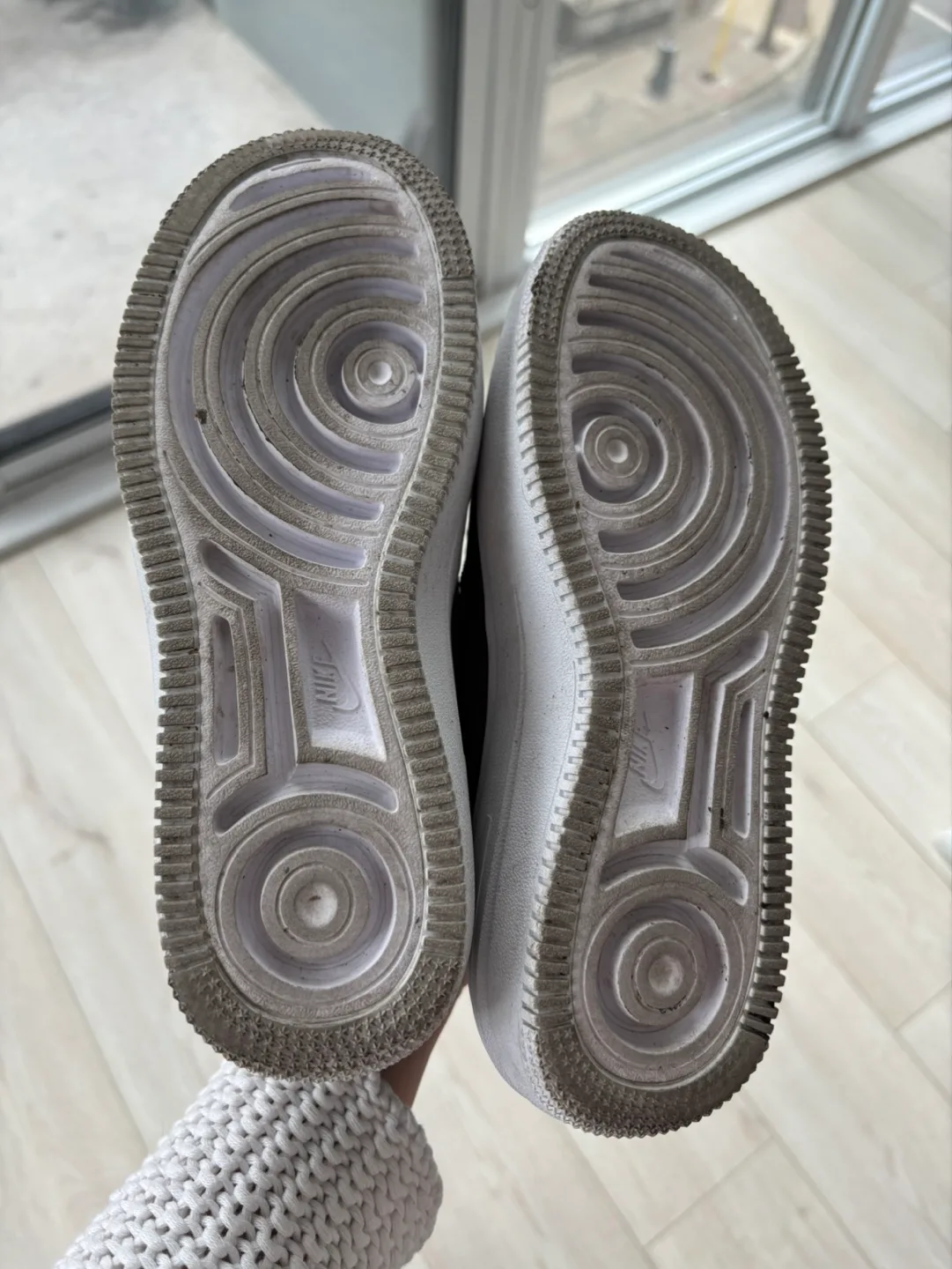 Nike Air Force 1 Shadow Sneakers Black Leather Women's image indicator(7)