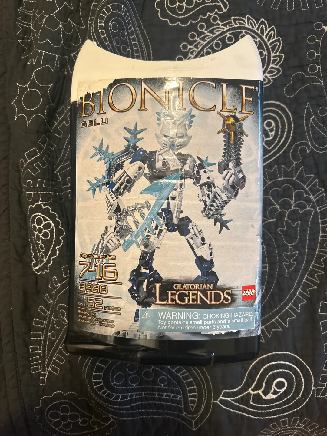 BIONICLE Gelu 7128 Legends Glatorian Figure - LEGO thumbnail