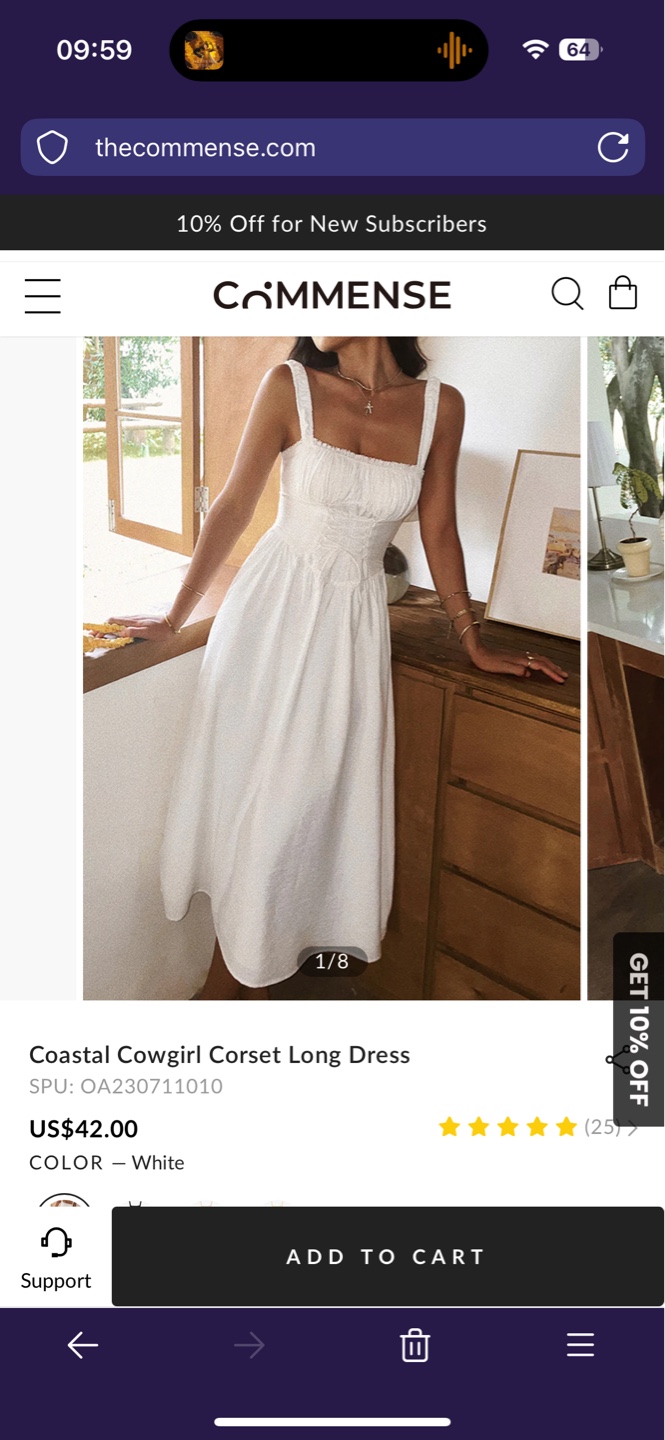 New size M White Corset Long Dress - photo 4