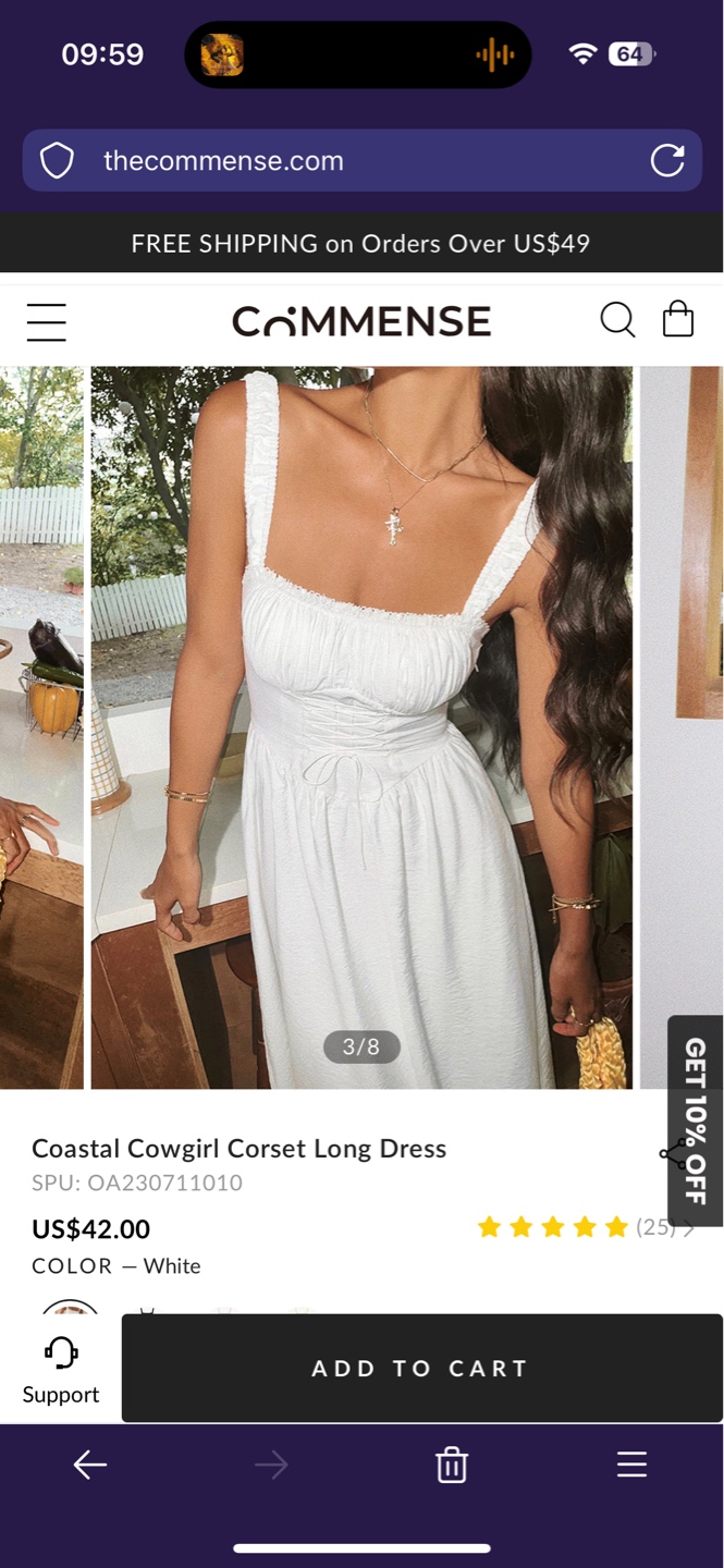 New size M White Corset Long Dress - photo 2